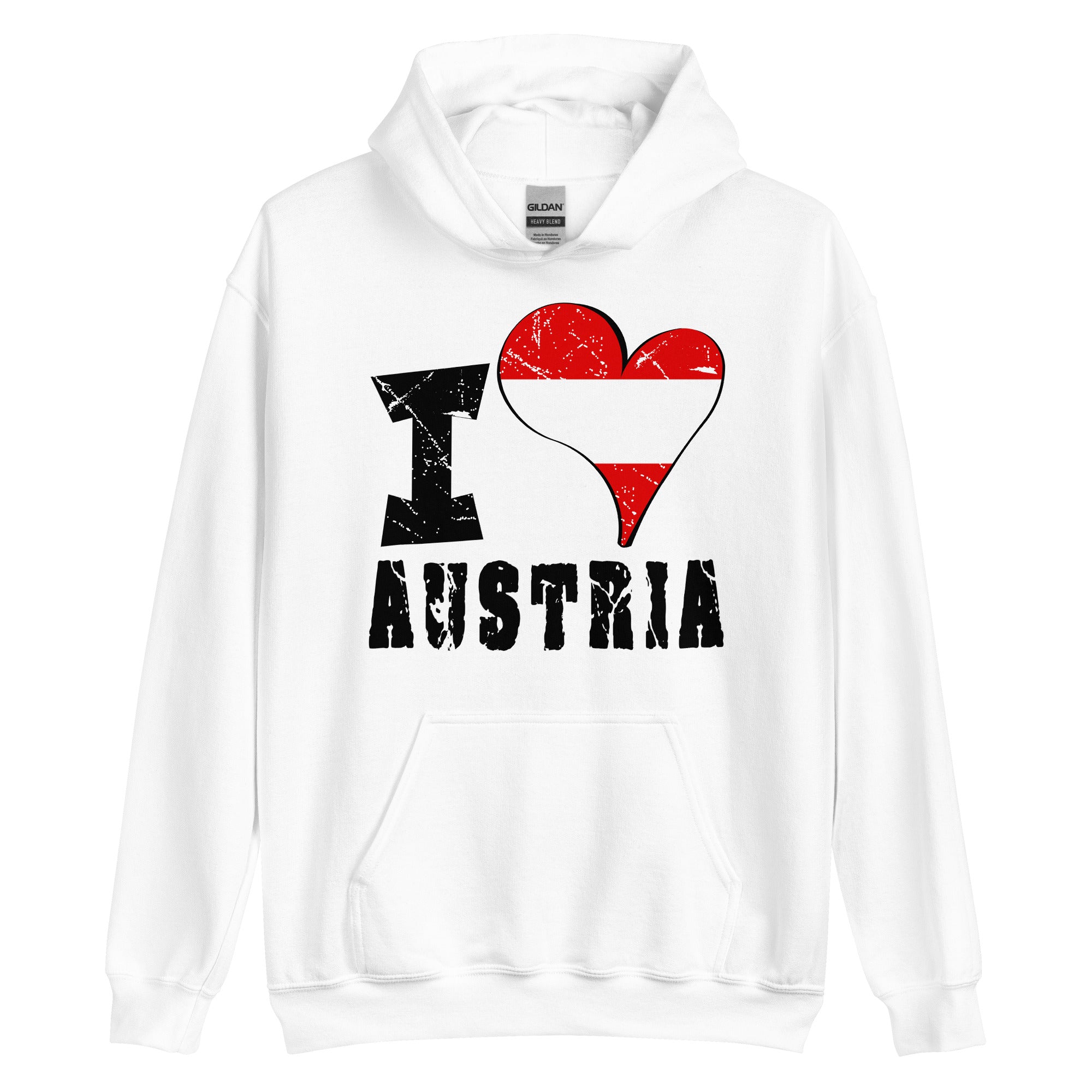 Unisex Hoodie - I Love Austria