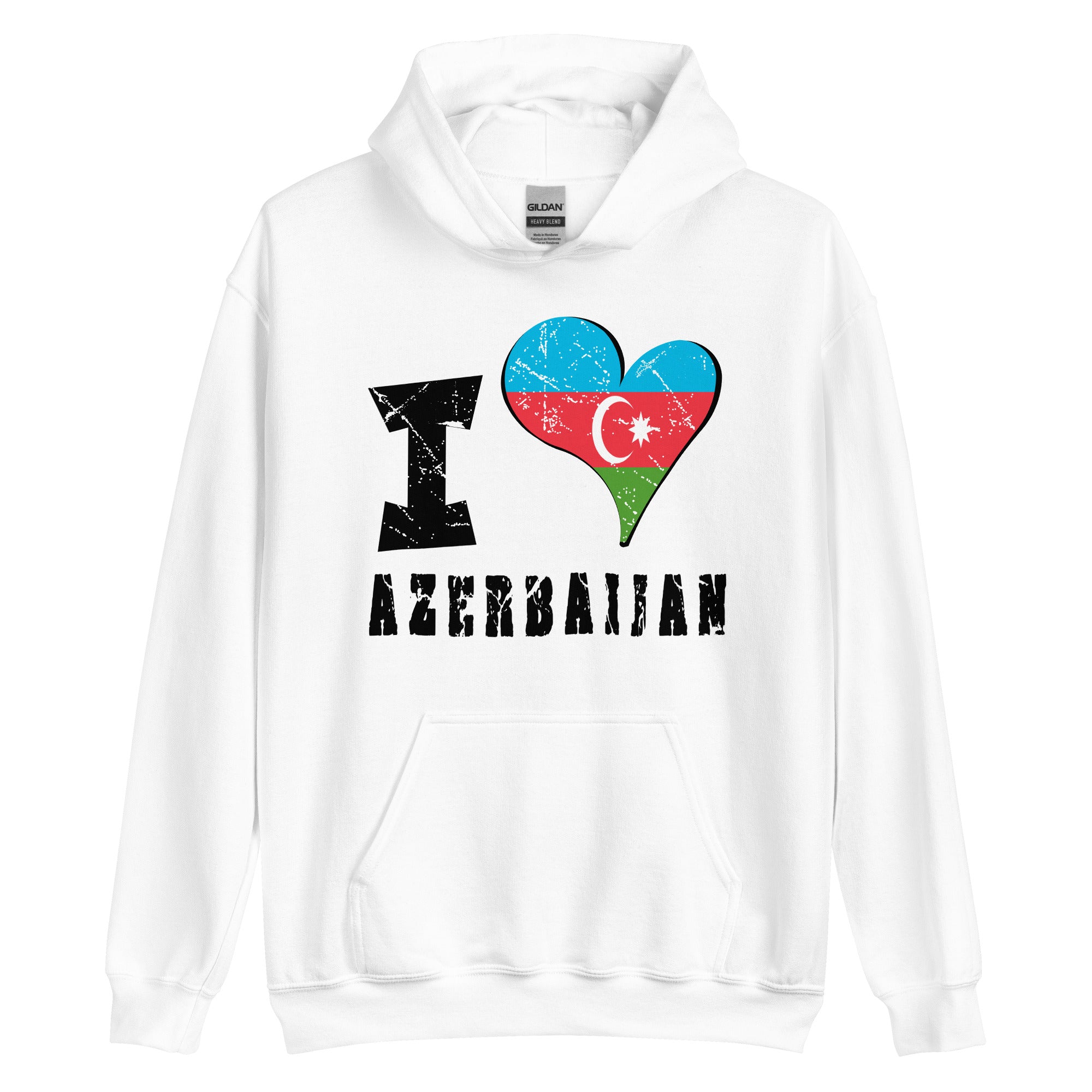 Unisex Hoodie - I Love Azerbaijan