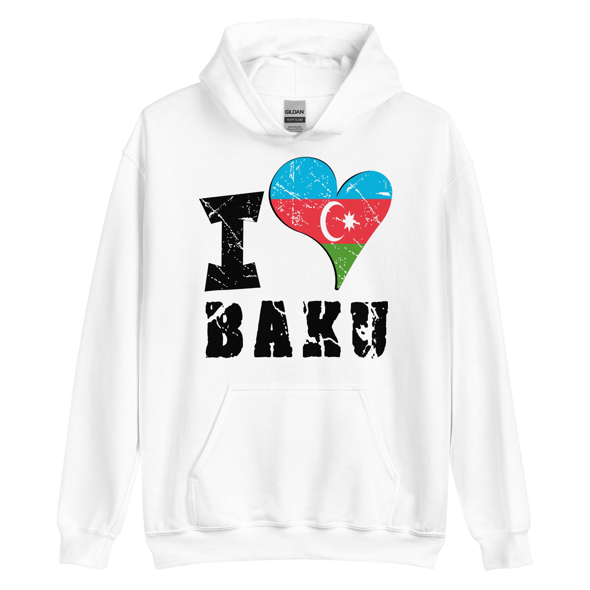 Unisex Hoodie - I Love Baku