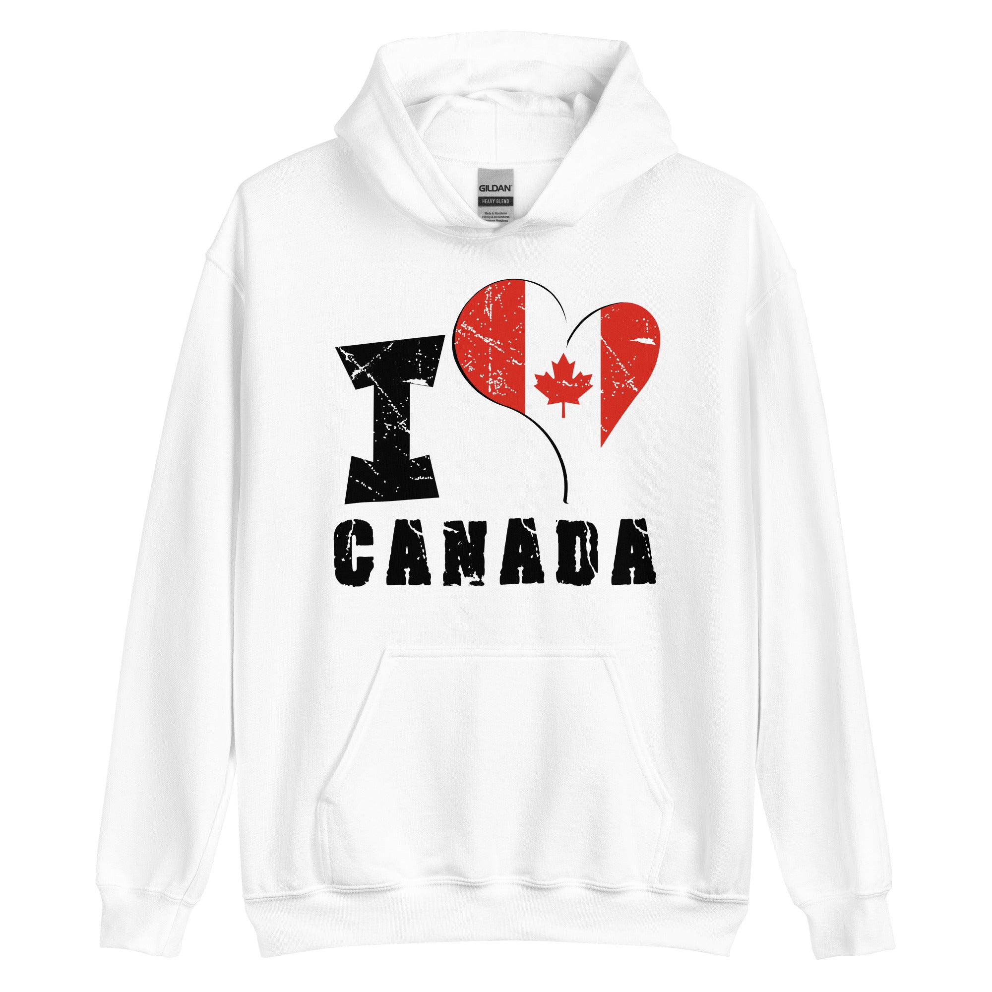 Unisex Hoodie - I Love Canada