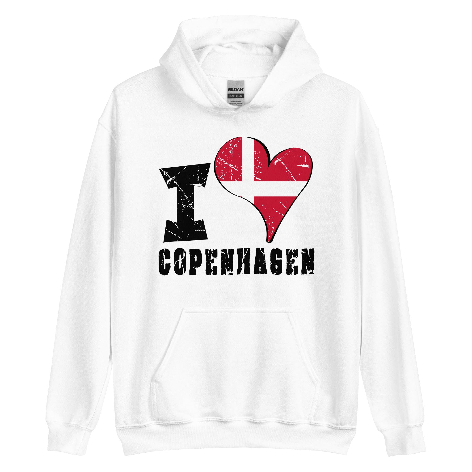 Unisex Hoodie - I love Copenhagen