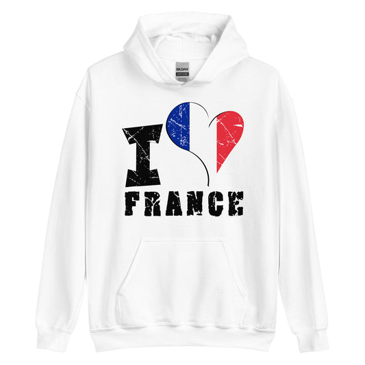 Unisex Hoodie - I Love France
