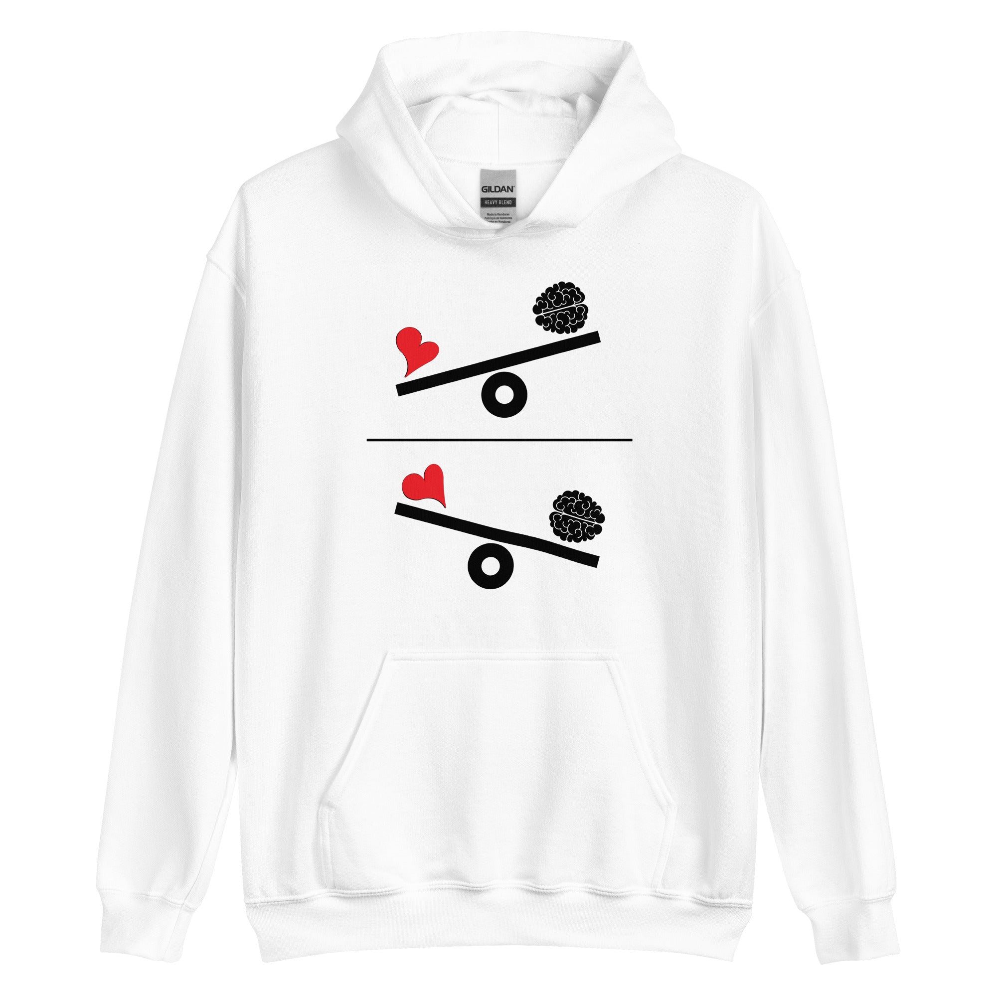 Unisex Hoodie - Balance Irrational Love Rational Reason