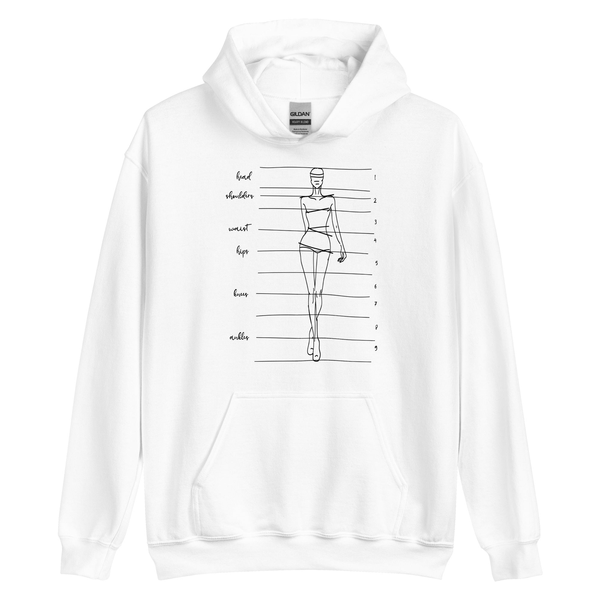 Unisex Hoodie - Fashion Figure Design