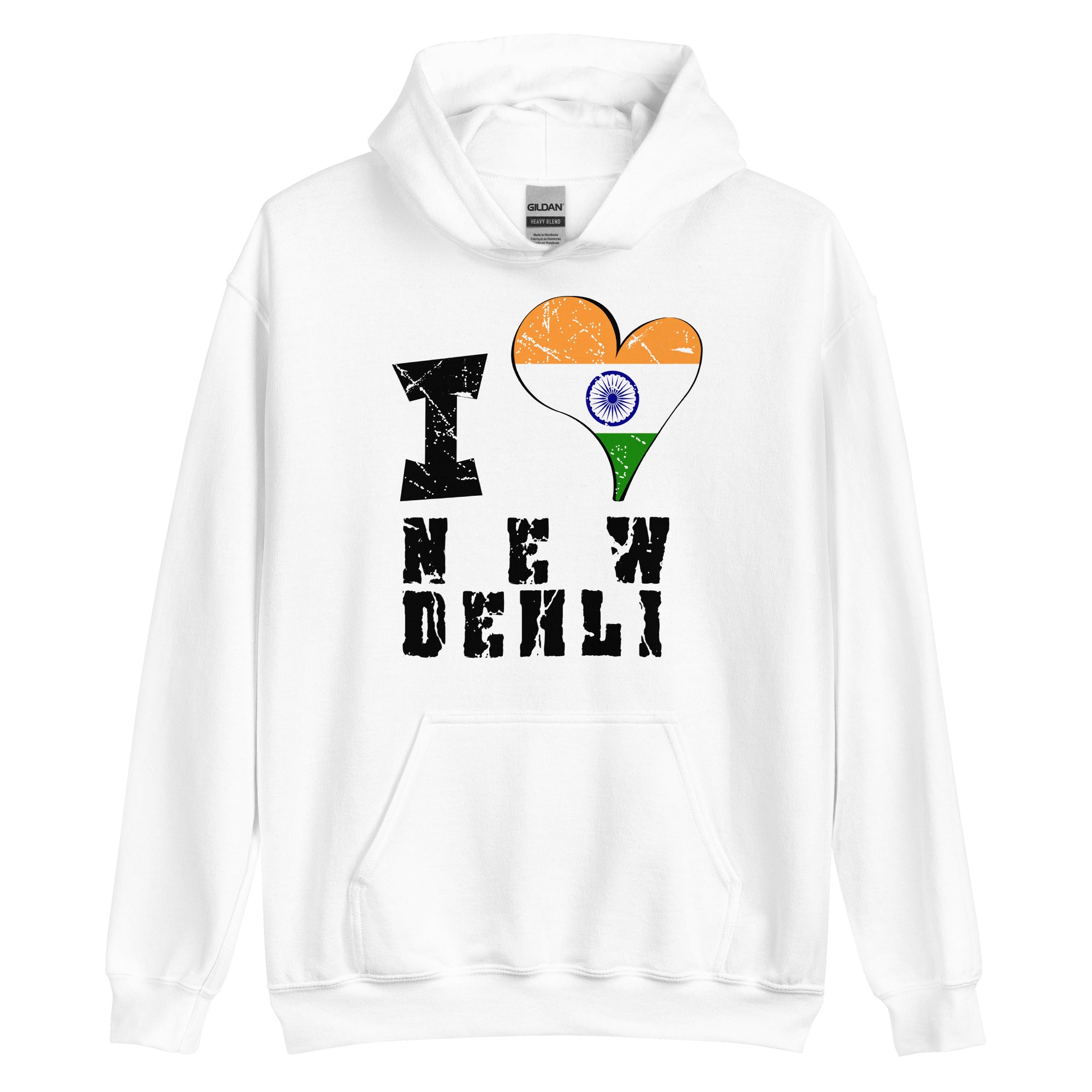 Unisex Hoodie - I Love New Delhi