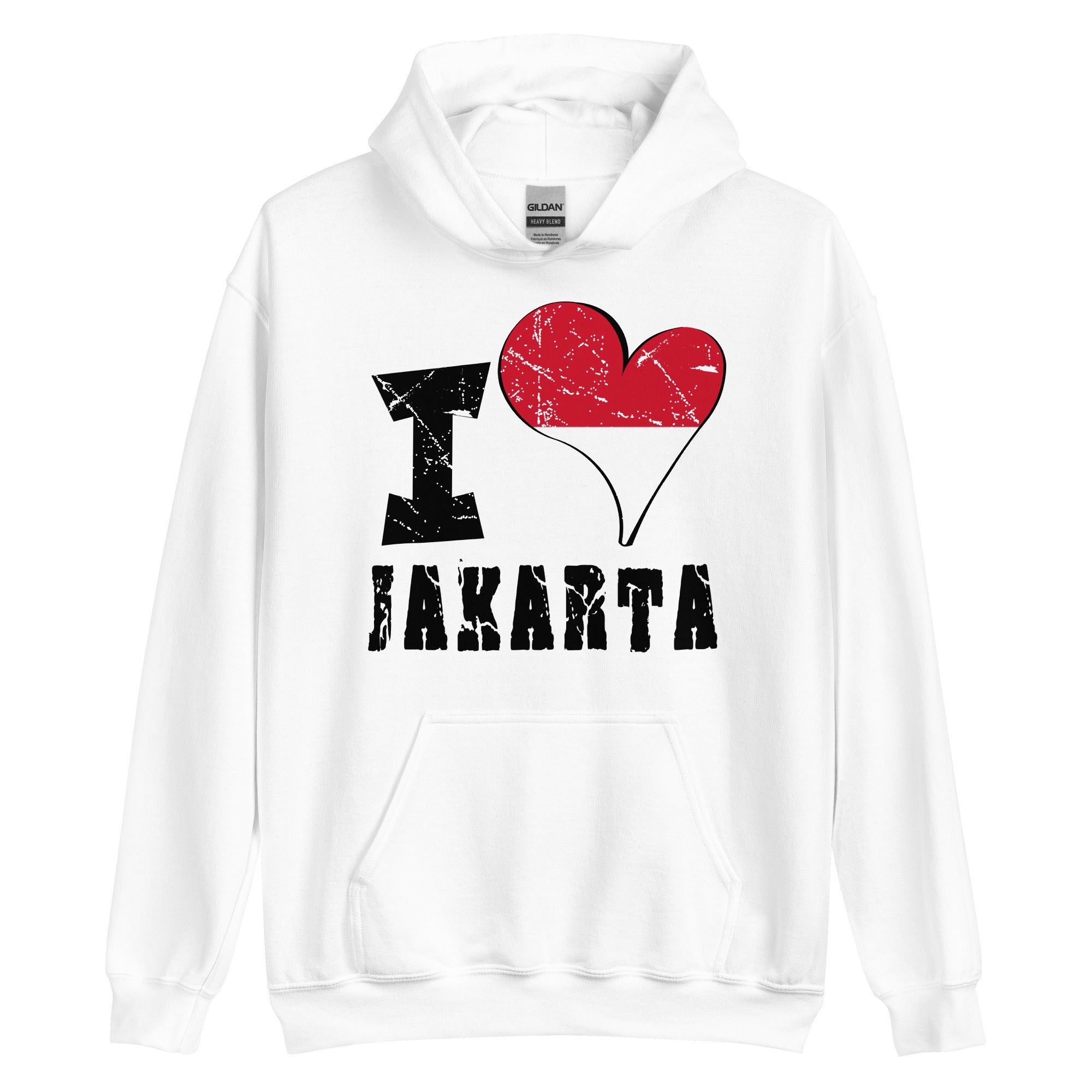 Unisex Hoodie - I Love Jakarta