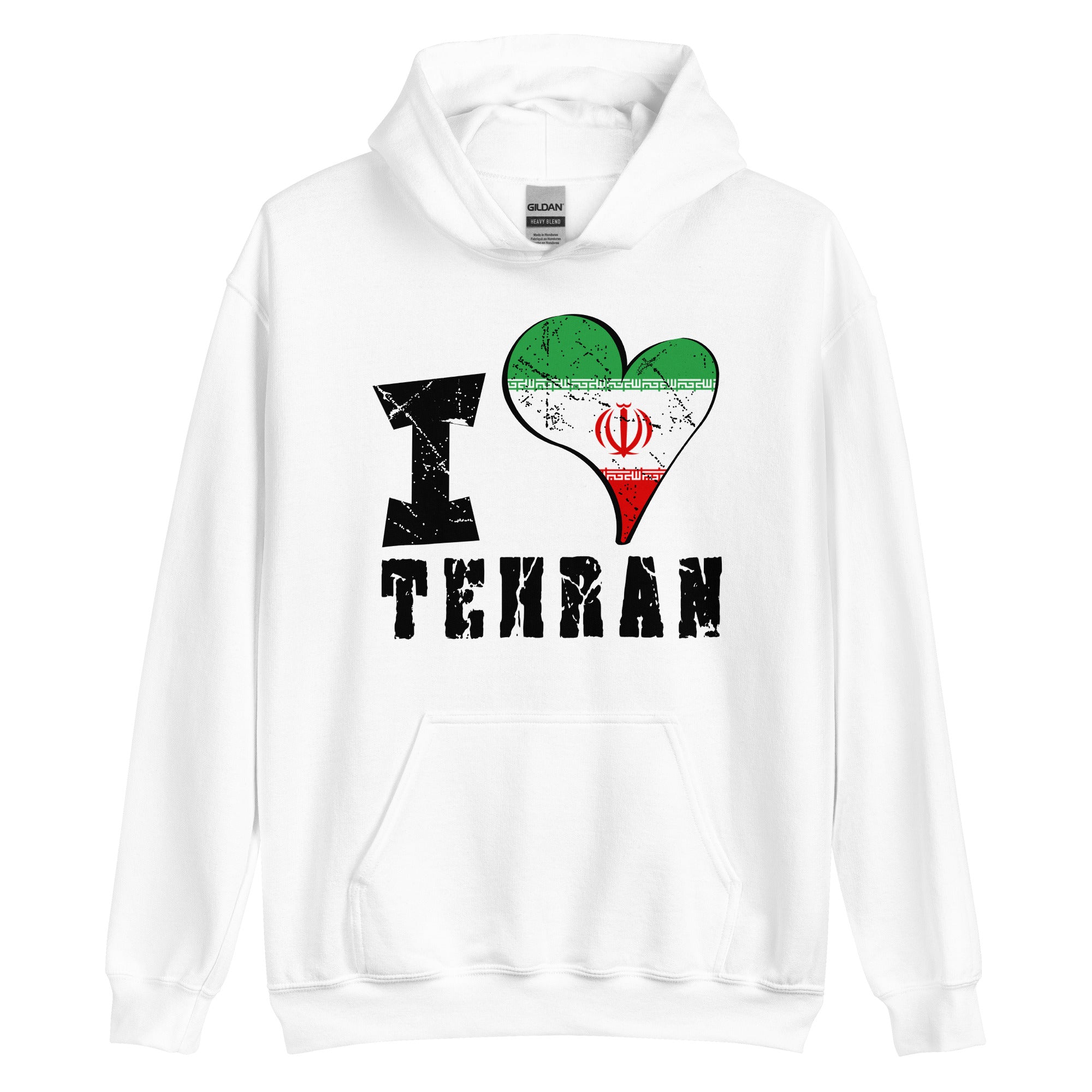 Unisex Hoodie - I Love Tehran