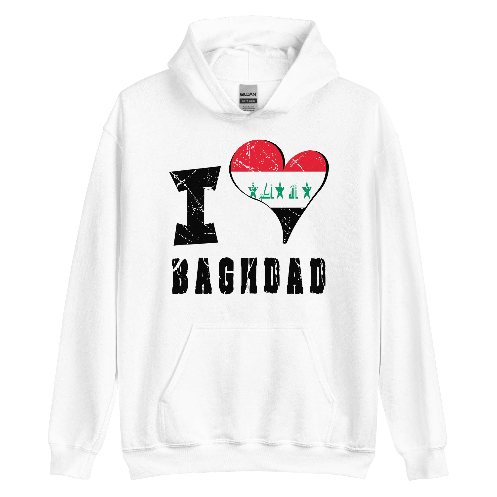 Unisex Hoodie - I Love Baghdad