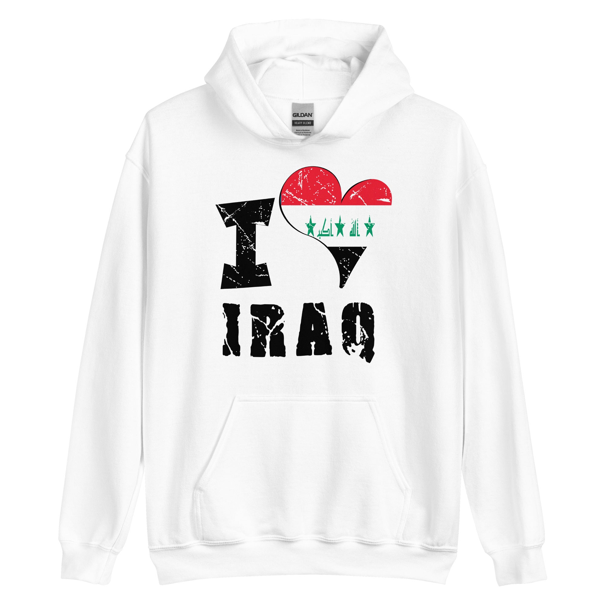 Unisex Hoodie - I Love Iraq