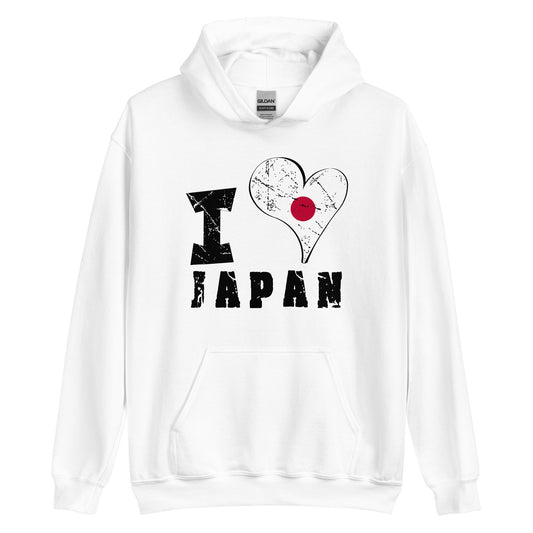 Unisex Hoodie - I Love Japan