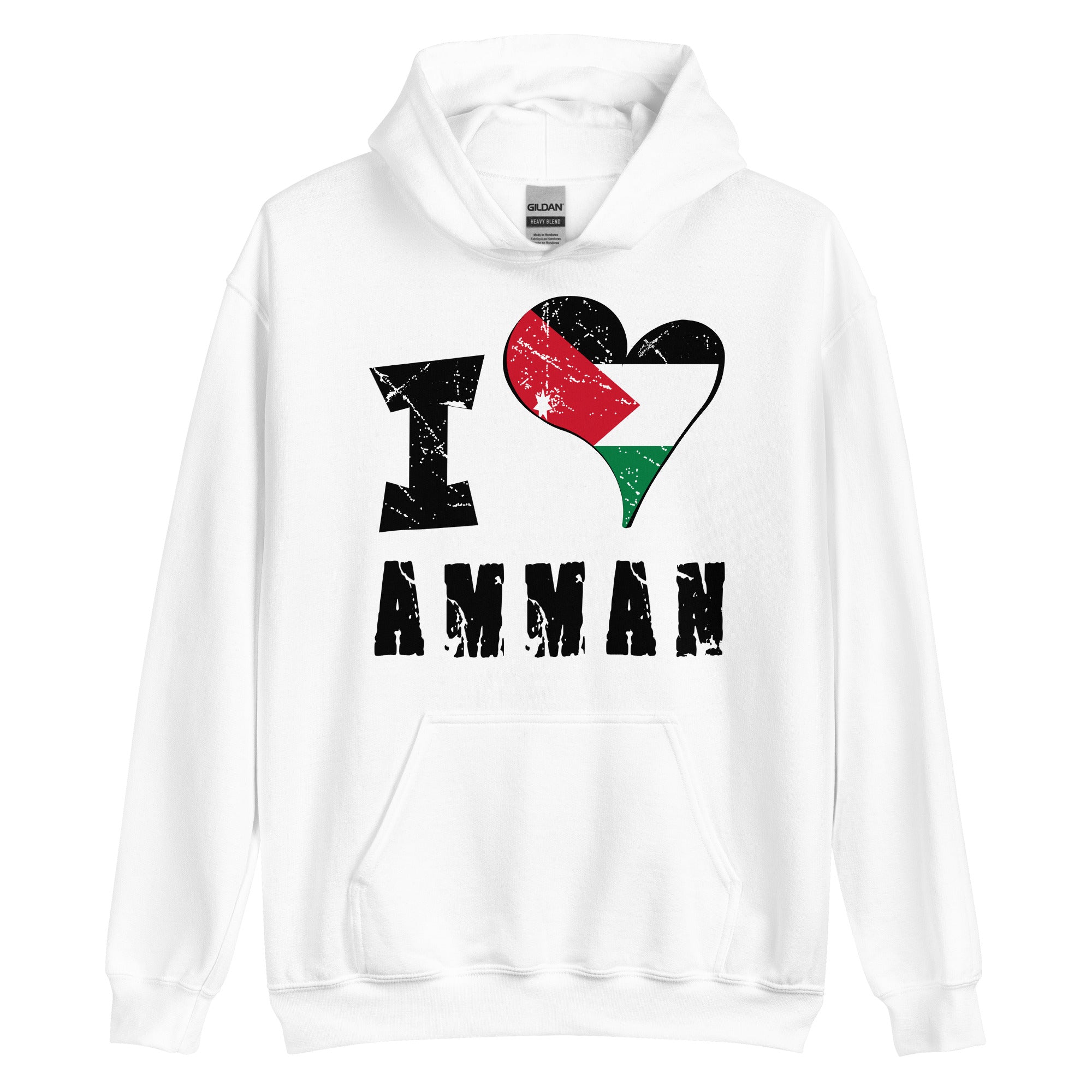 Unisex Hoodie - I Love Amman