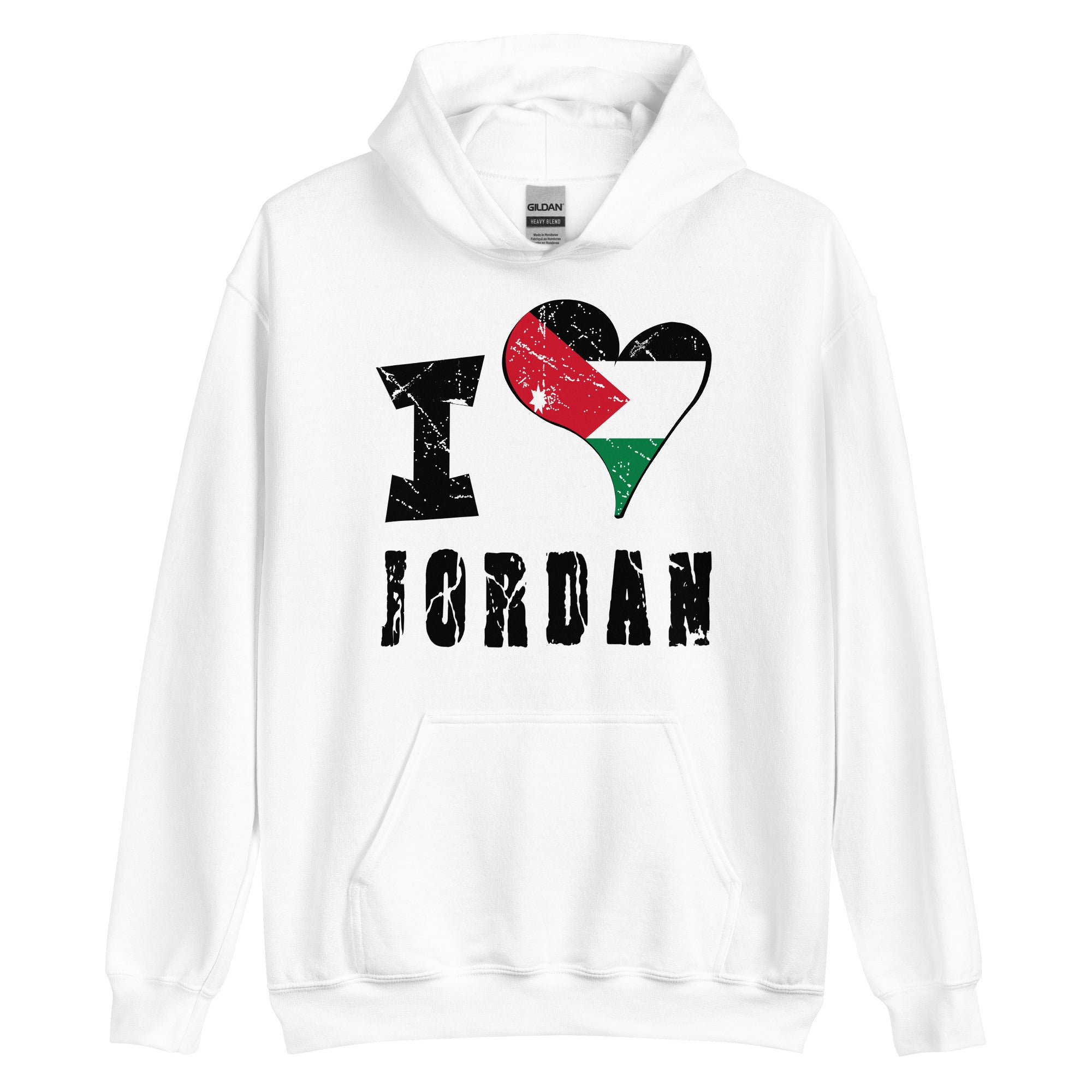 Unisex Hoodie - I Love Jordan