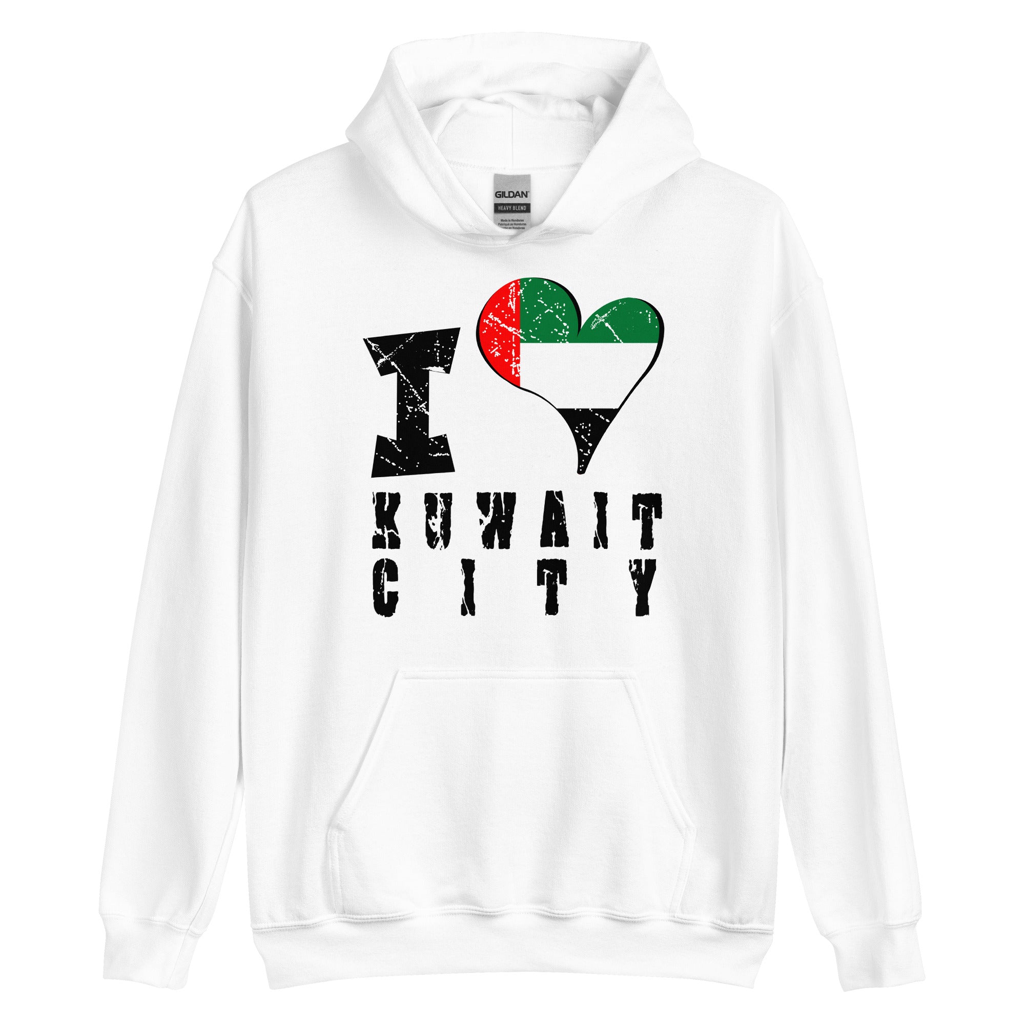 Unisex Hoodie - I Love Kuwait City