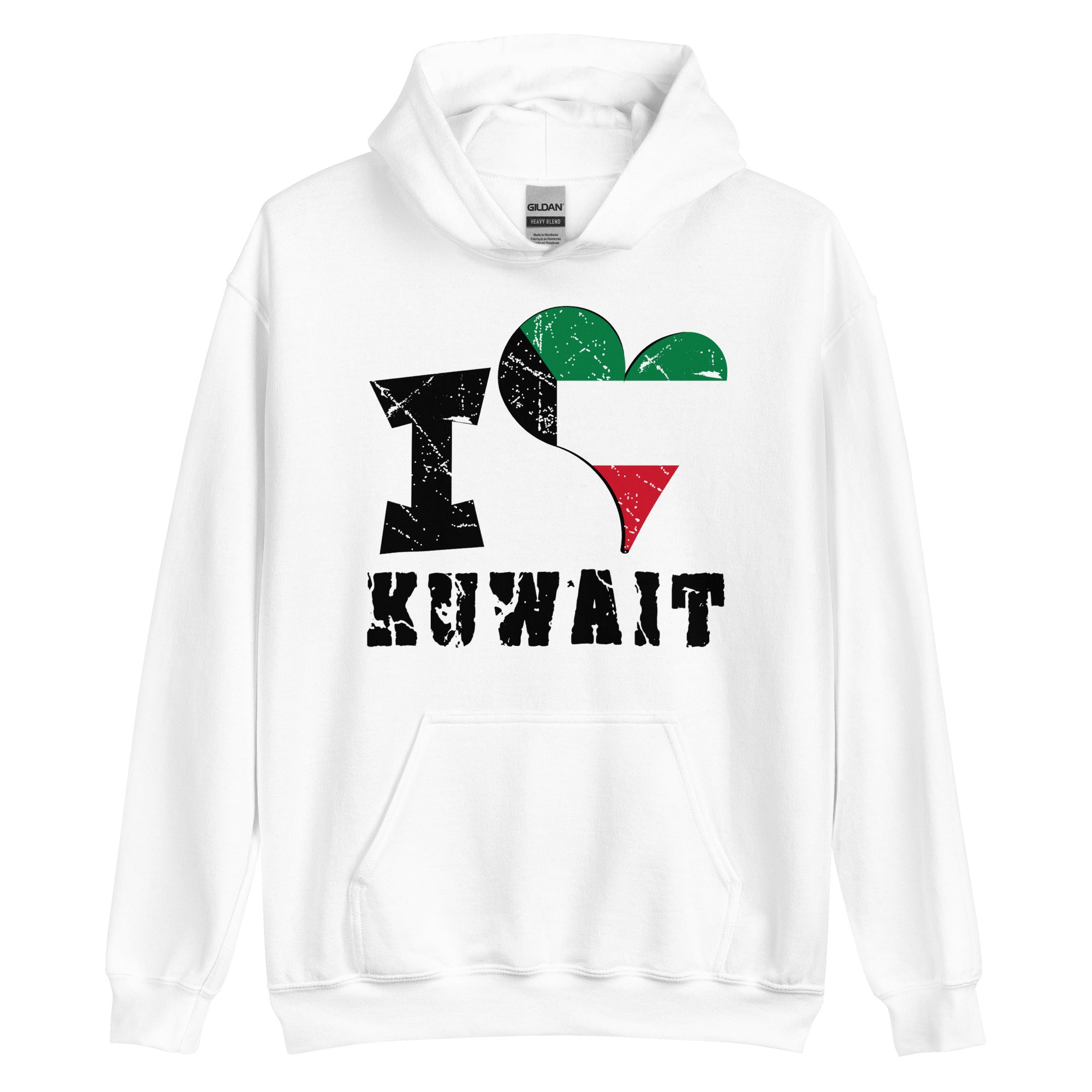 Unisex Hoodie - I Love Kuwait