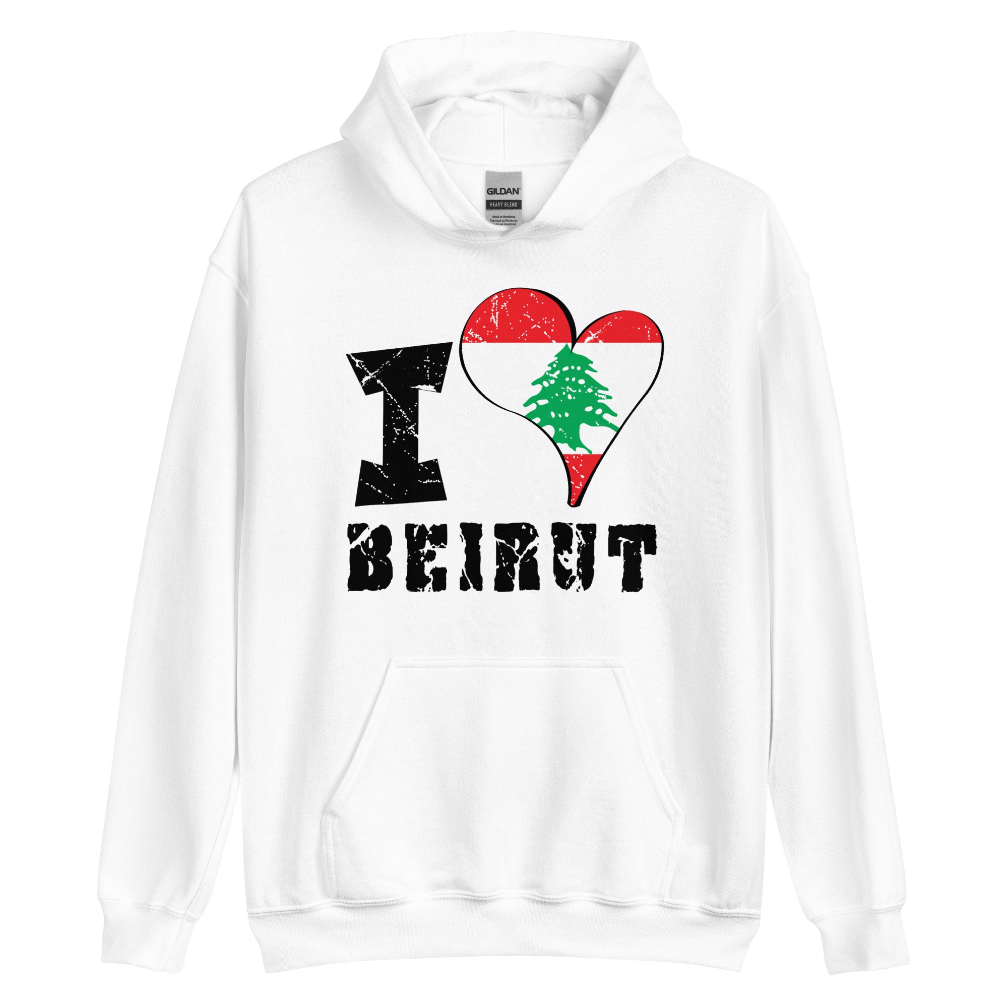 Unisex Hoodie - I Love Beirut