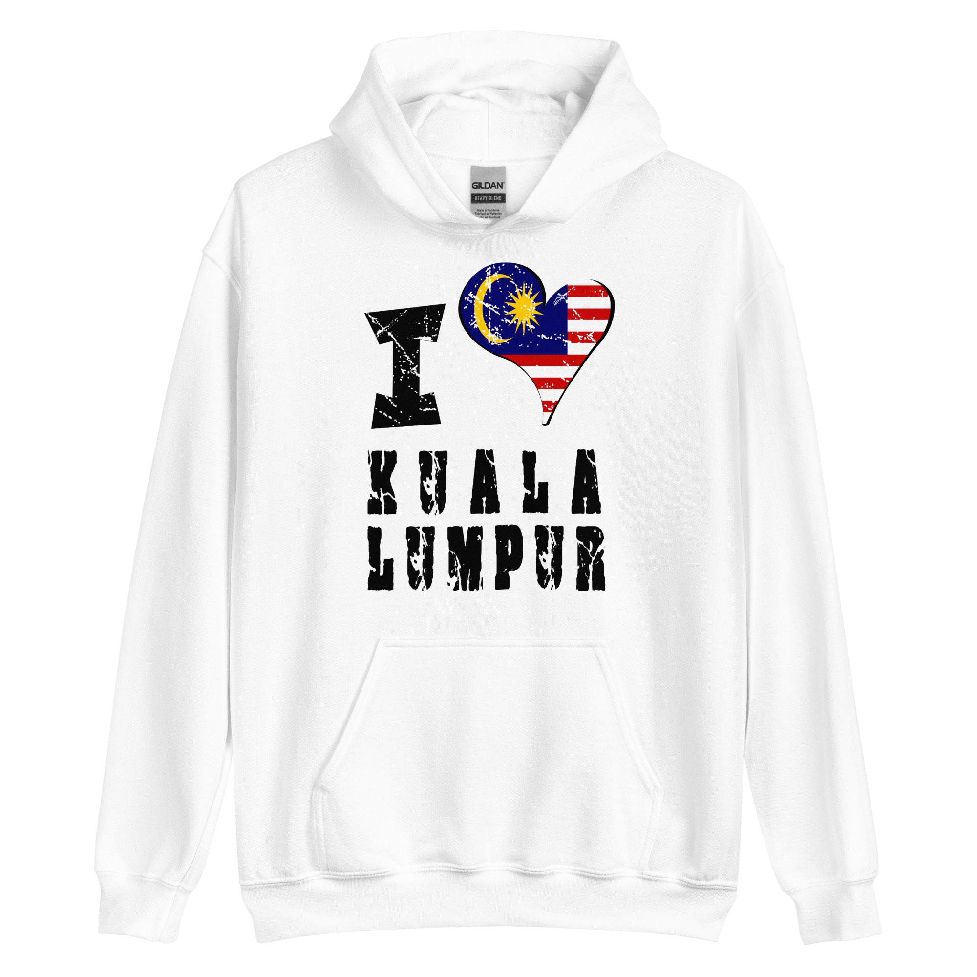 Unisex Hoodie - I Love Kuala Lumpur