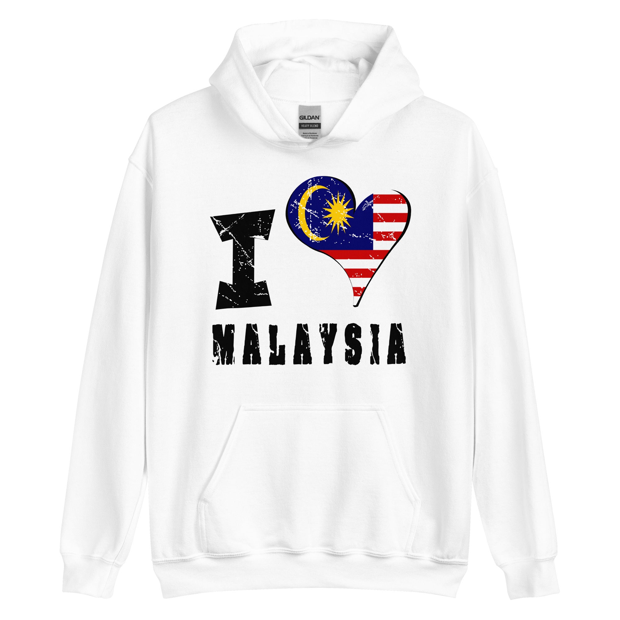 Unisex Hoodie - I Love Malaysia