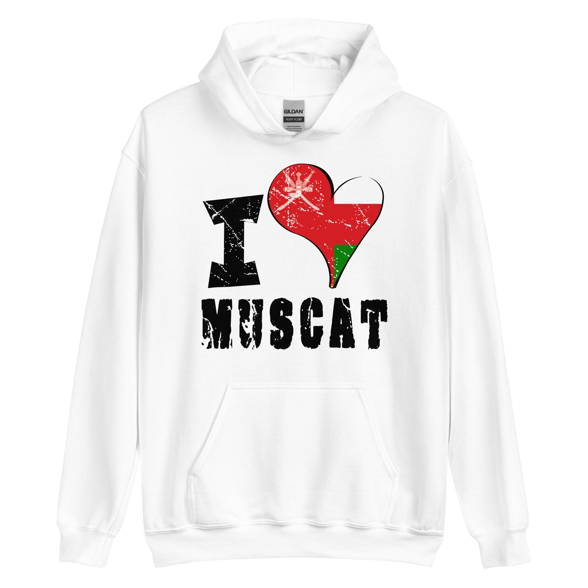 Unisex Hoodie - I Love Muscat