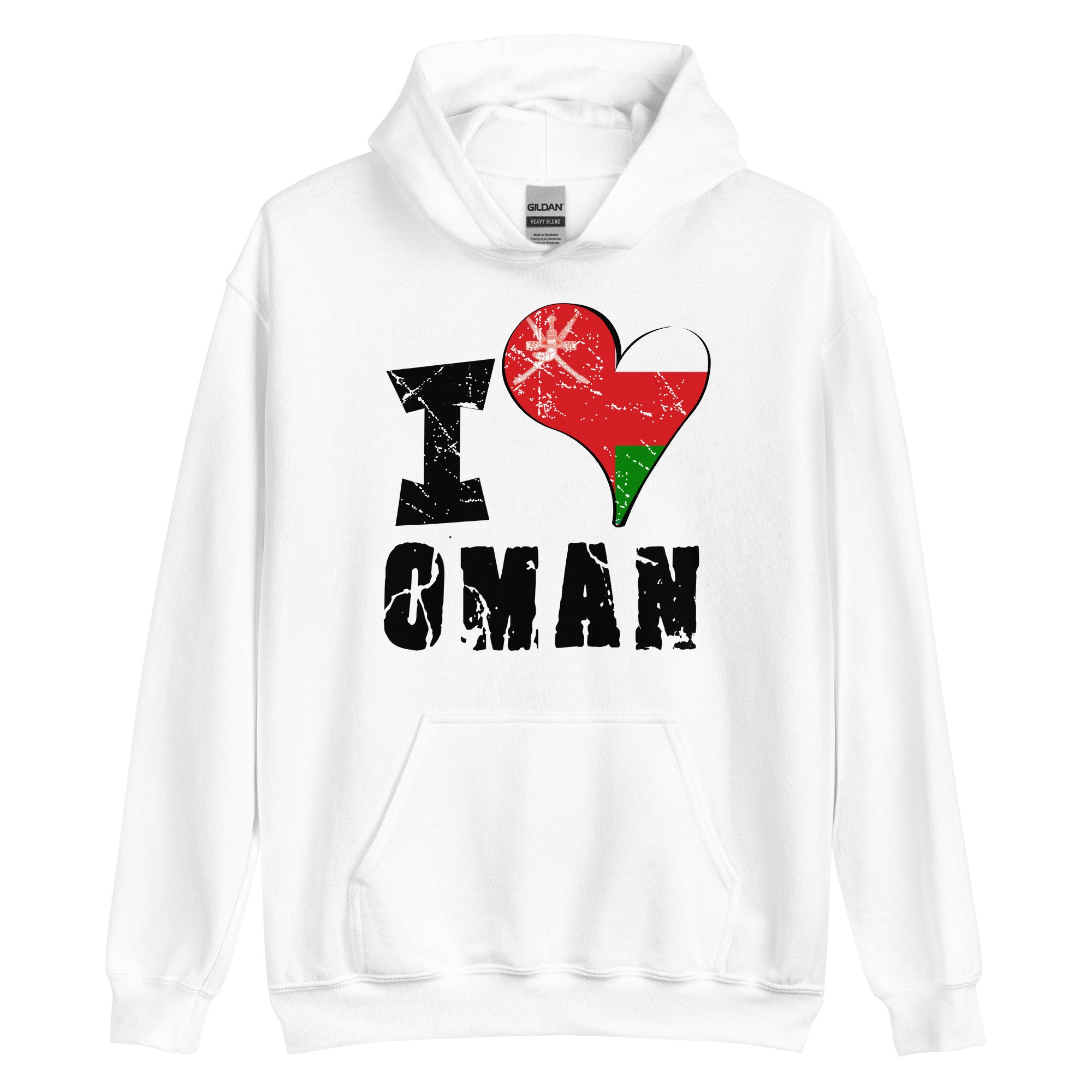 Unisex Hoodie - I Love Oman