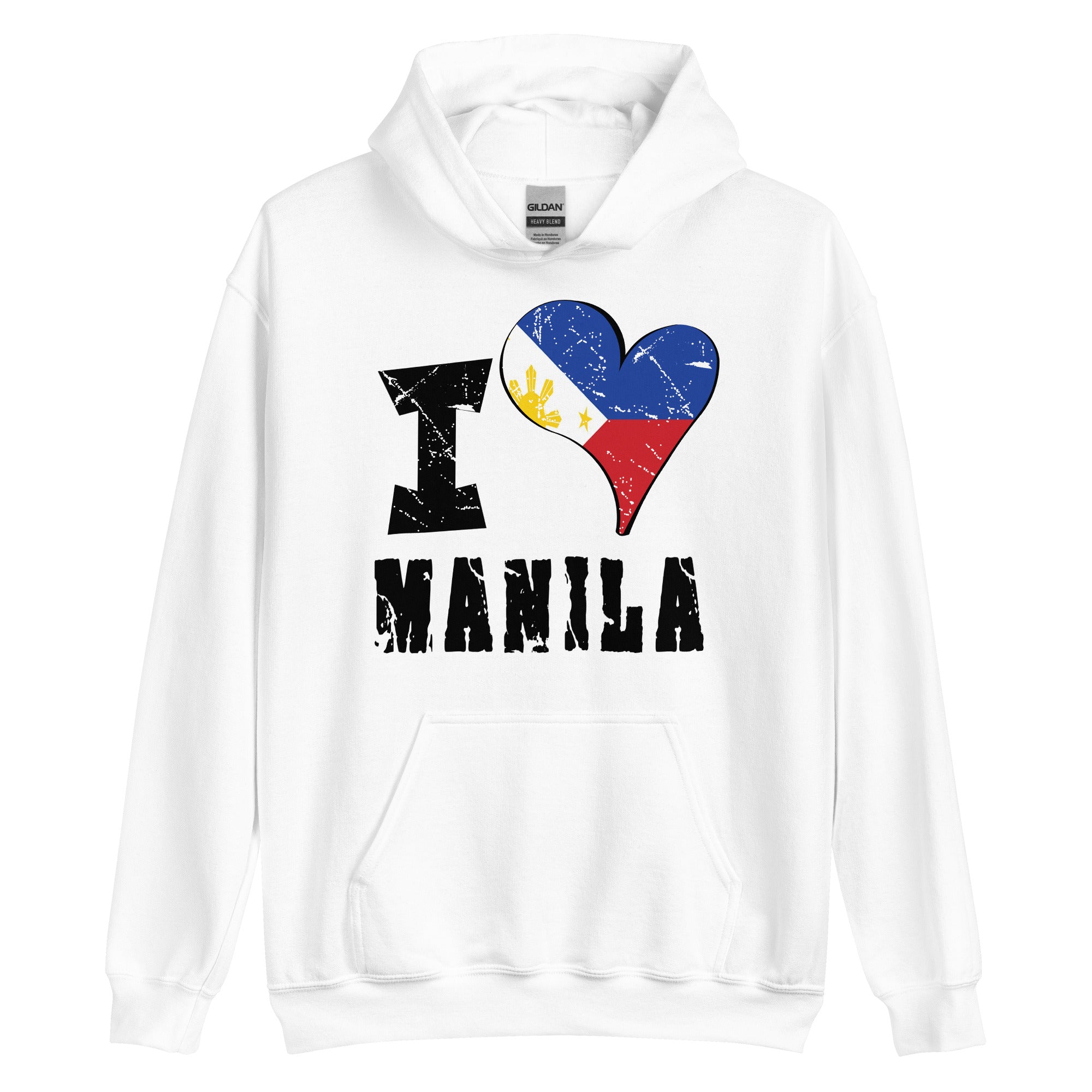 Unisex Hoodie - I Love Manila