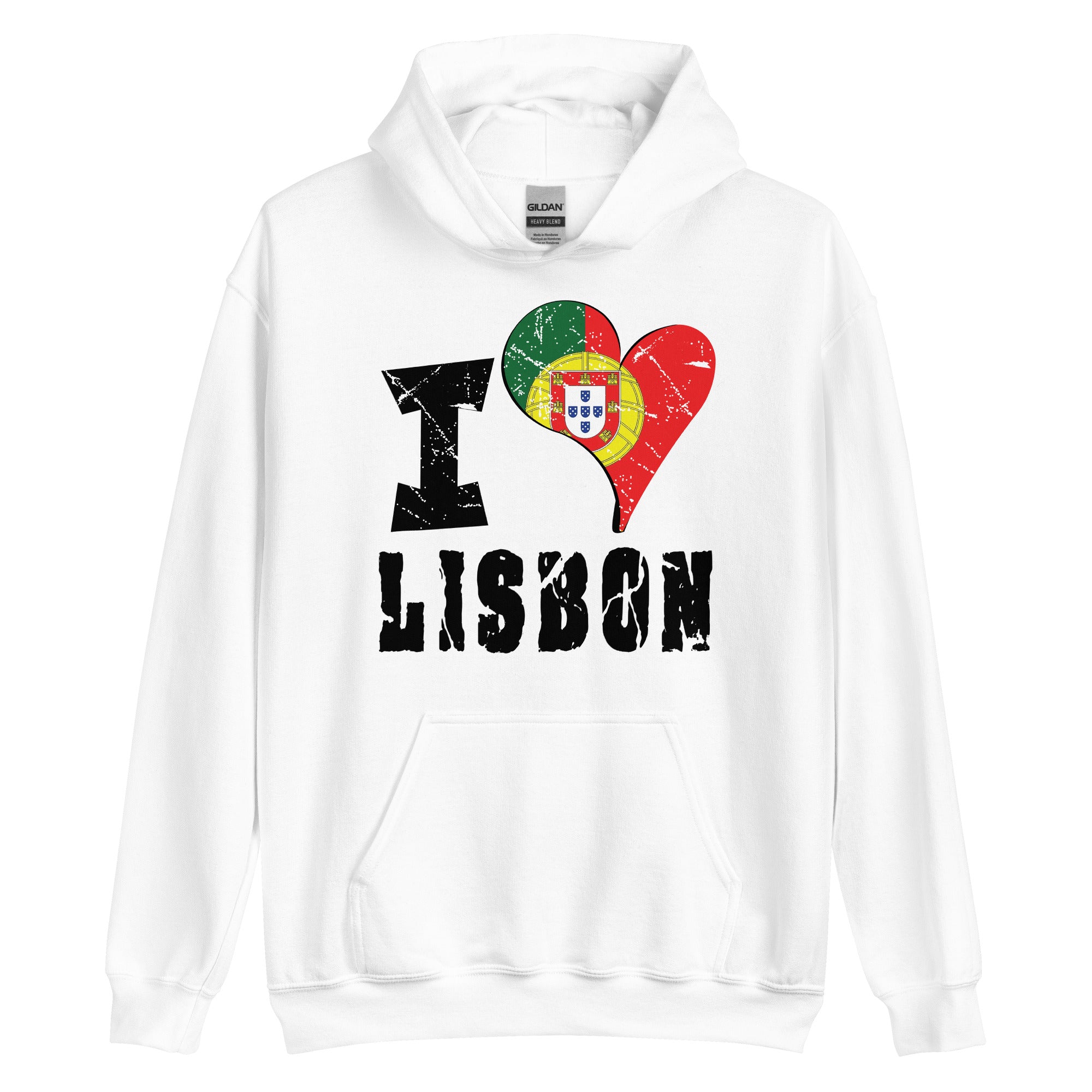 Unisex Hoodie - I Love Lisbon