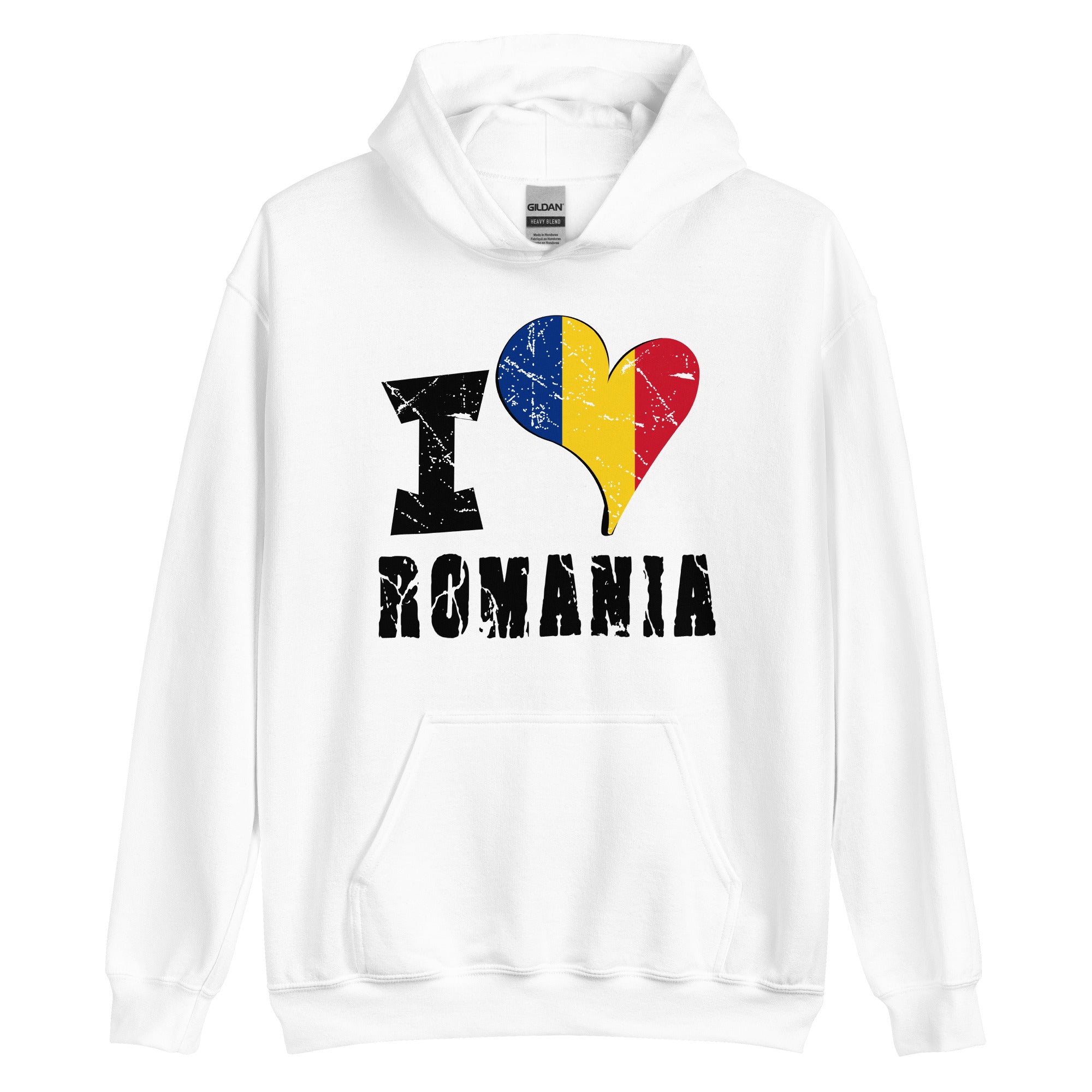 Unisex Hoodie - I Love Romania