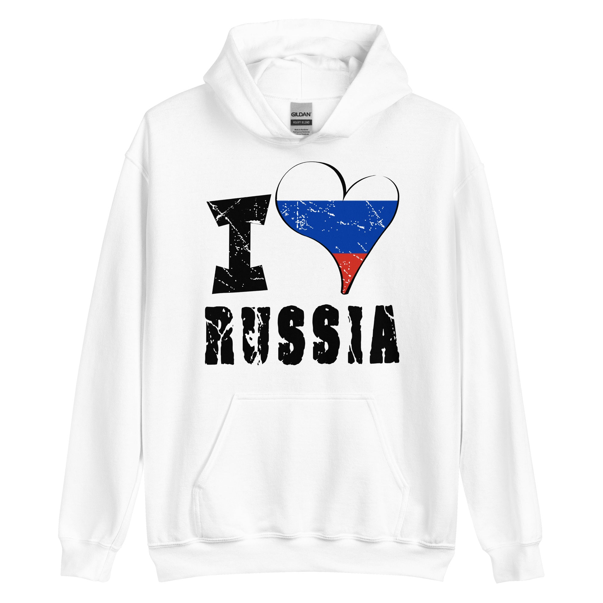 Unisex Hoodie - I Love Russia