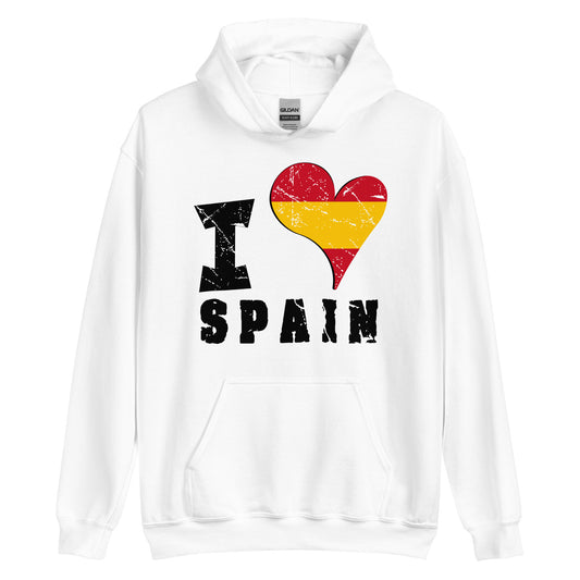 Unisex Hoodie - I Love Spain