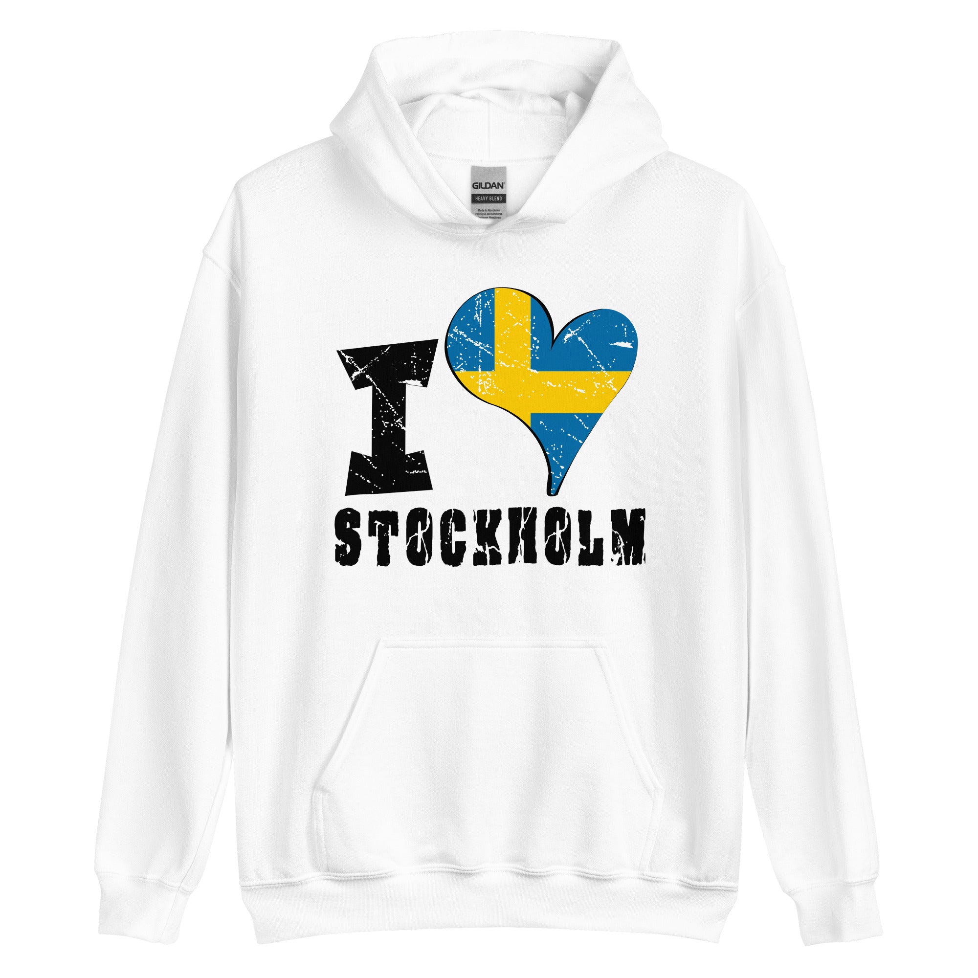 Unisex Hoodie - I Love Stockholm