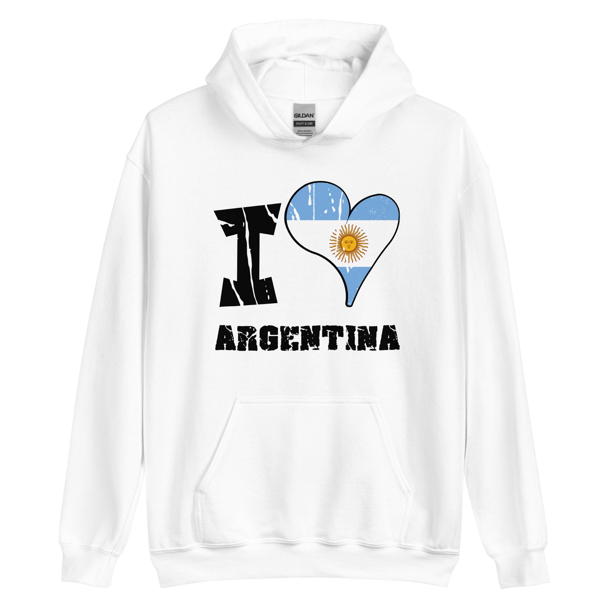 Unisex Hoodie - I Love Argentina