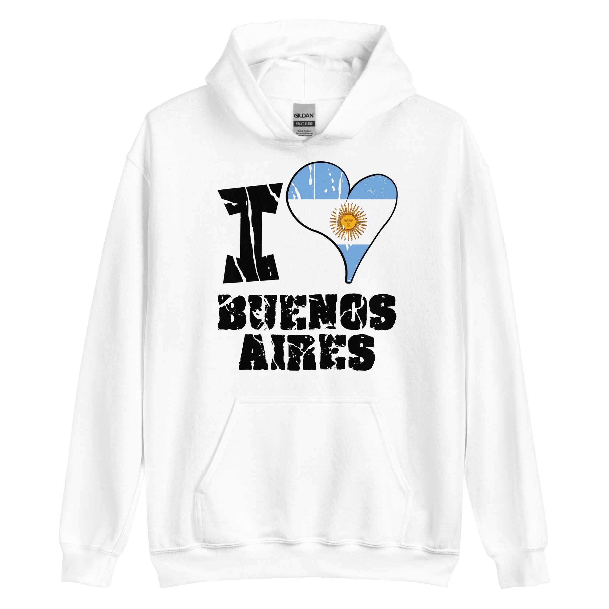 Unisex Hoodie - I Love Buenos Aires