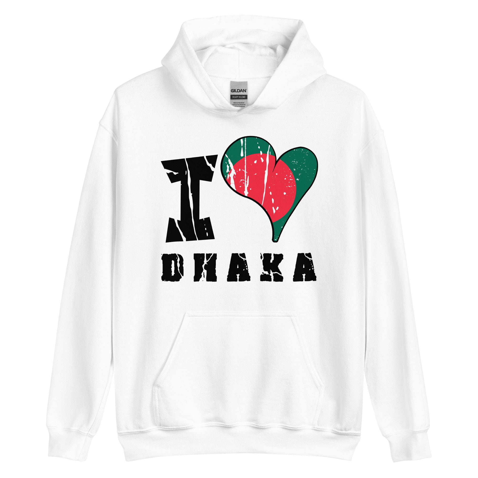 Unisex Hoodie - I Love Dhaka