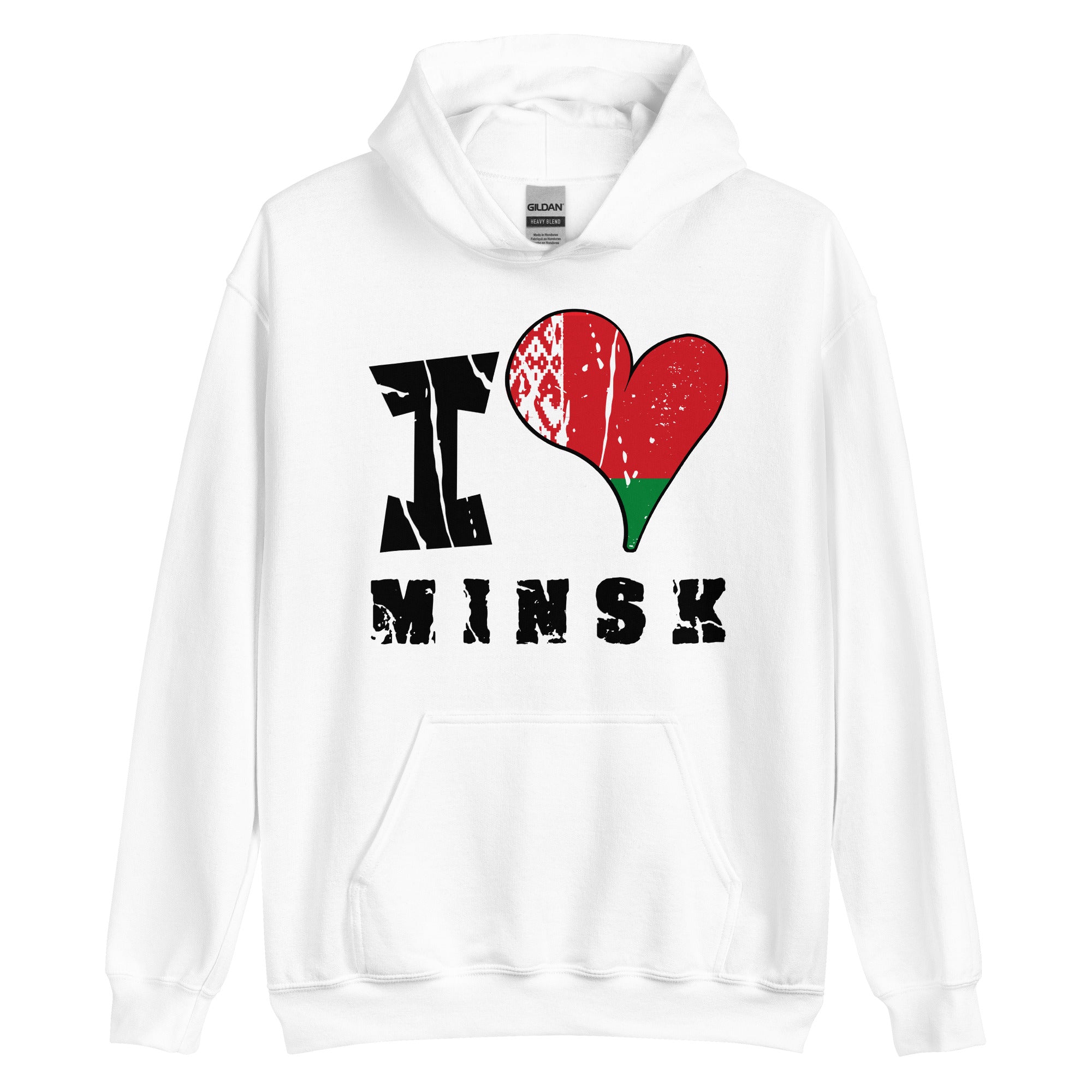 Unisex Hoodie - I Love Minsk