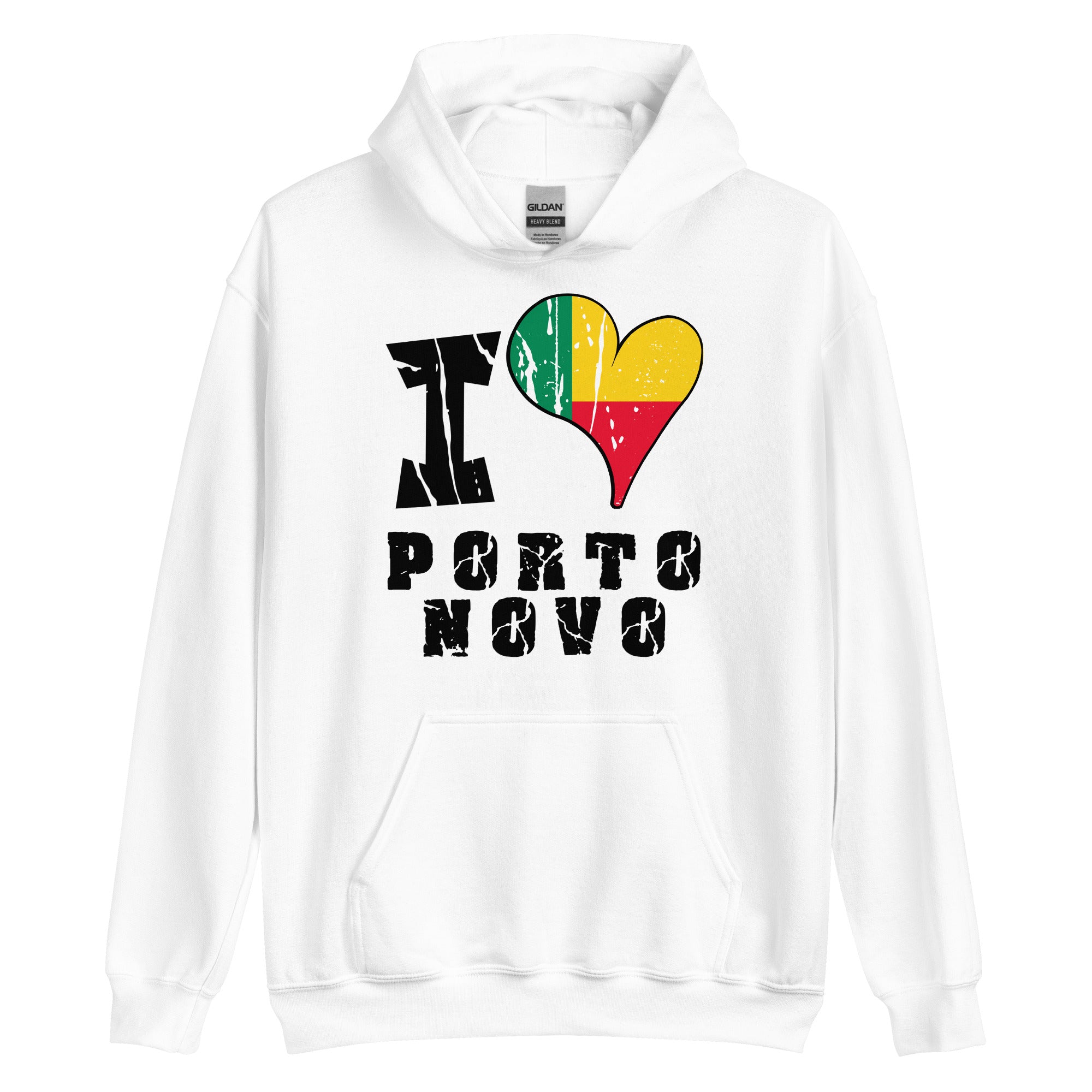 Unisex Hoodie - I Love Porto-Novo