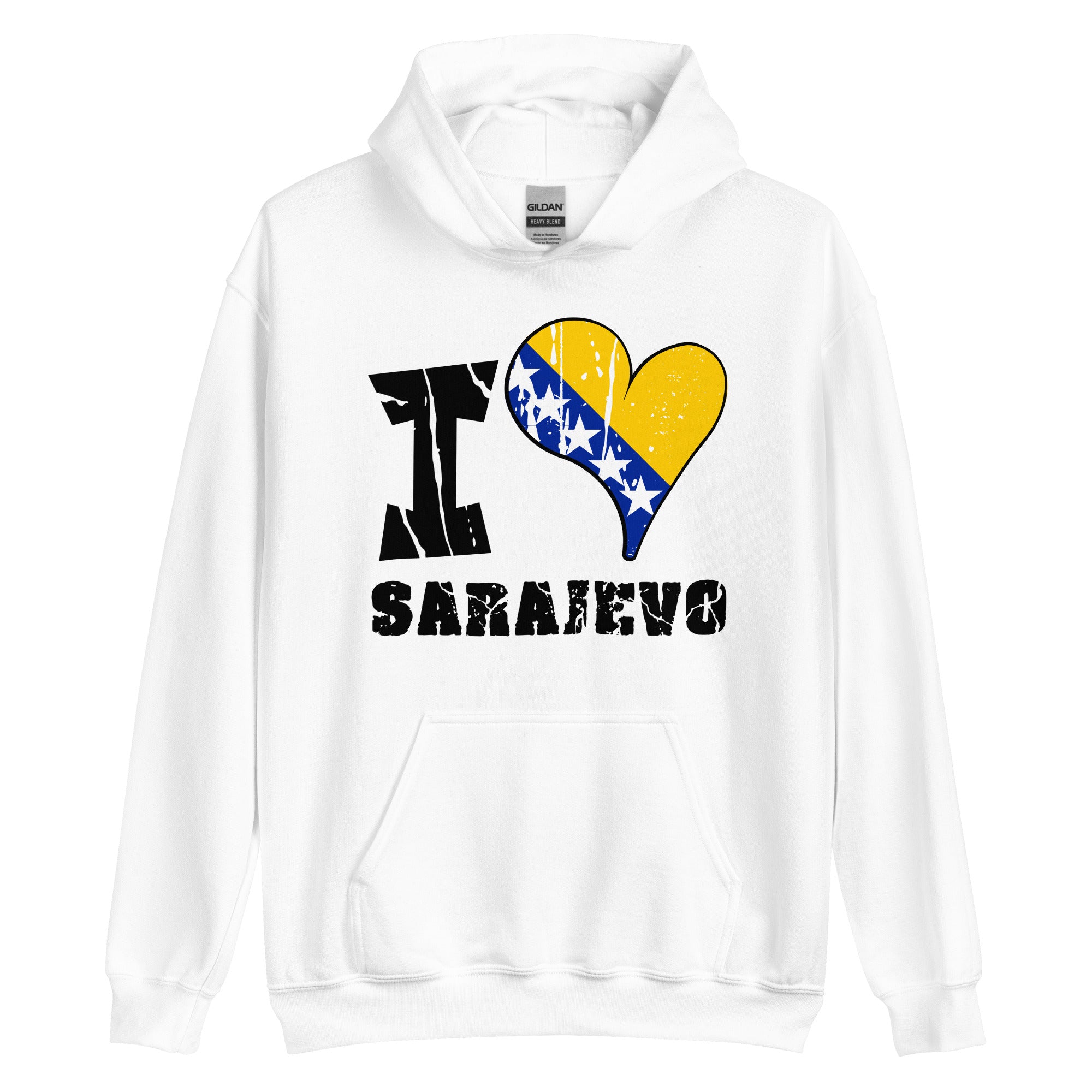 Unisex Hoodie - I Love Sarajevo