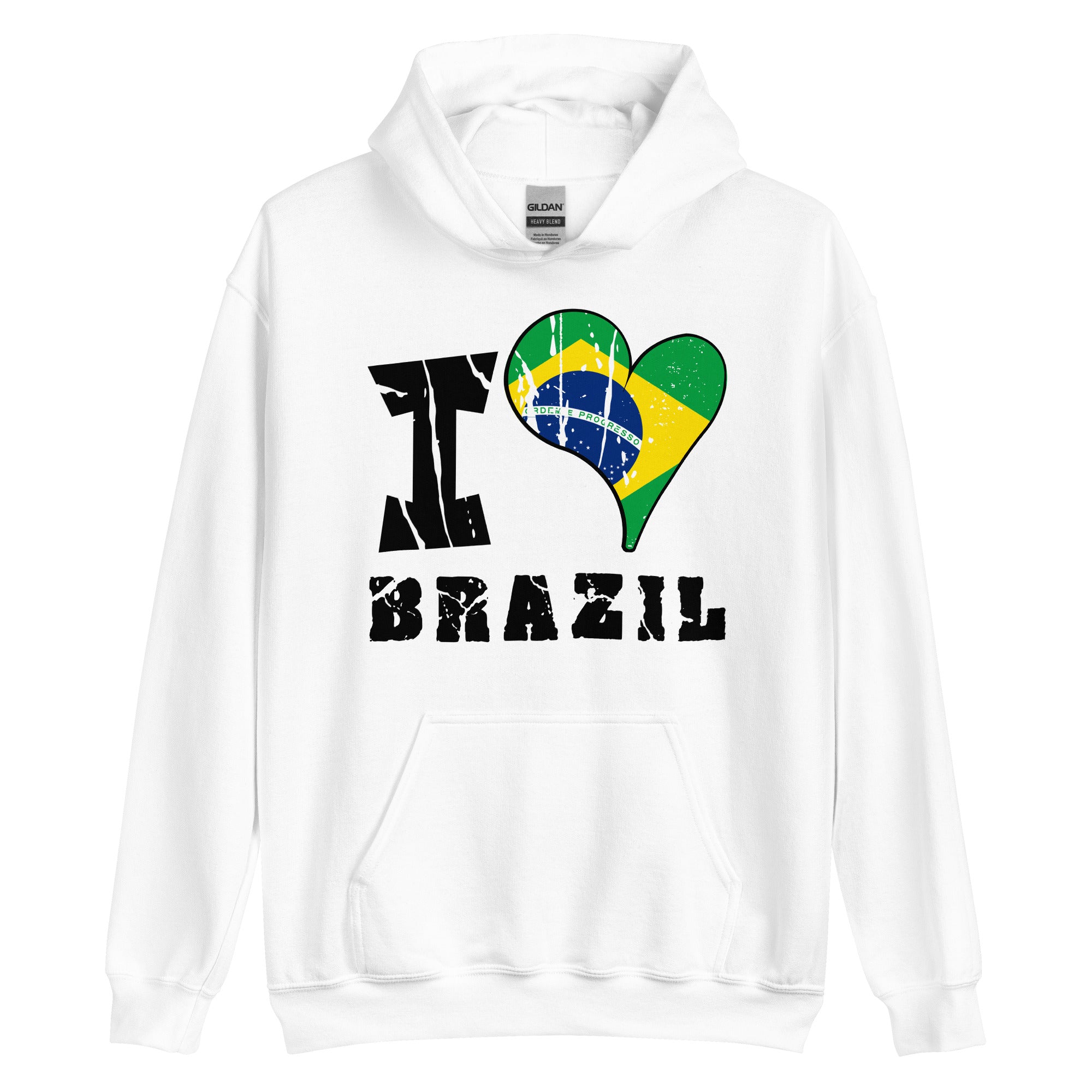 Unisex Hoodie - I Love Brazil