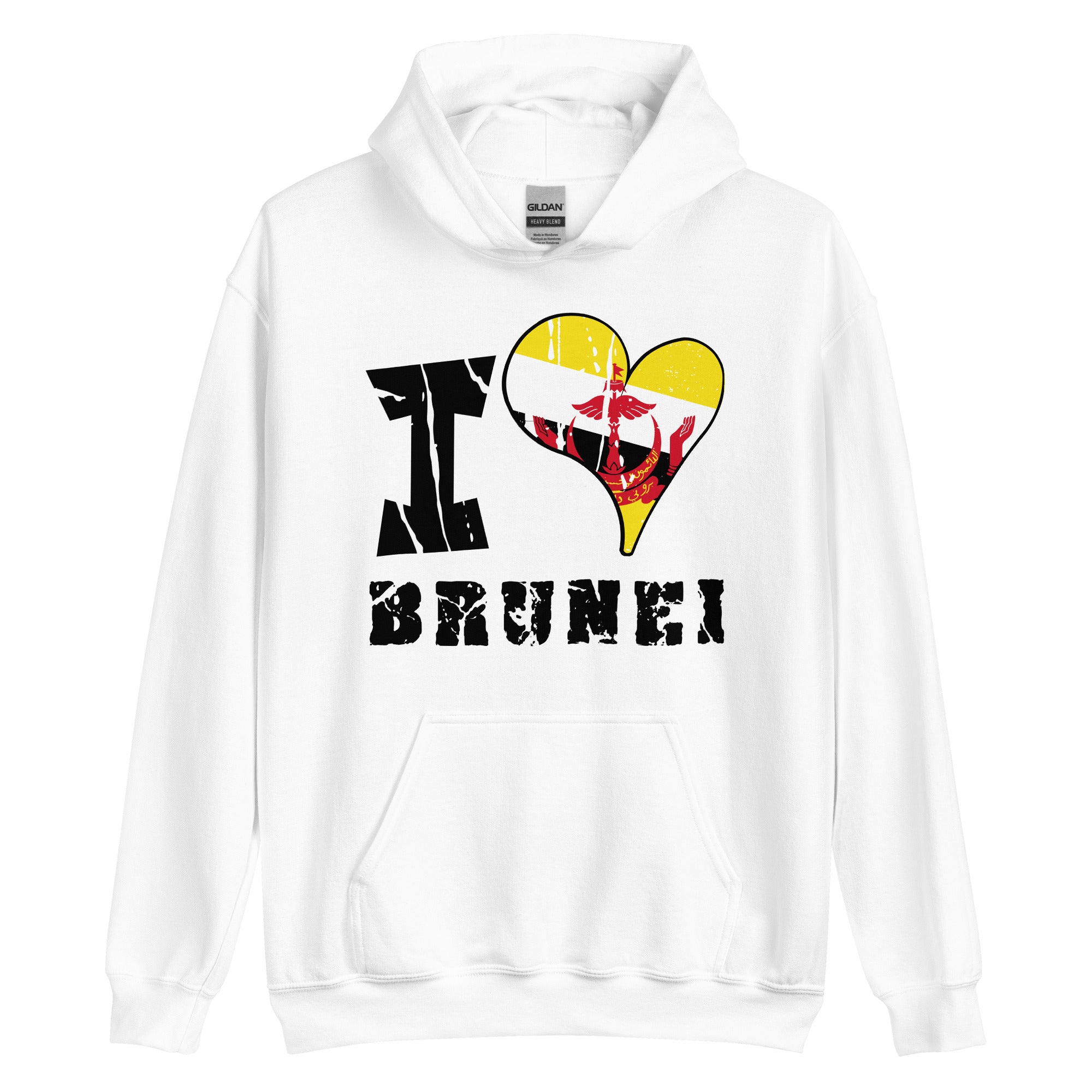 Unisex Hoodie - I Love Brunei