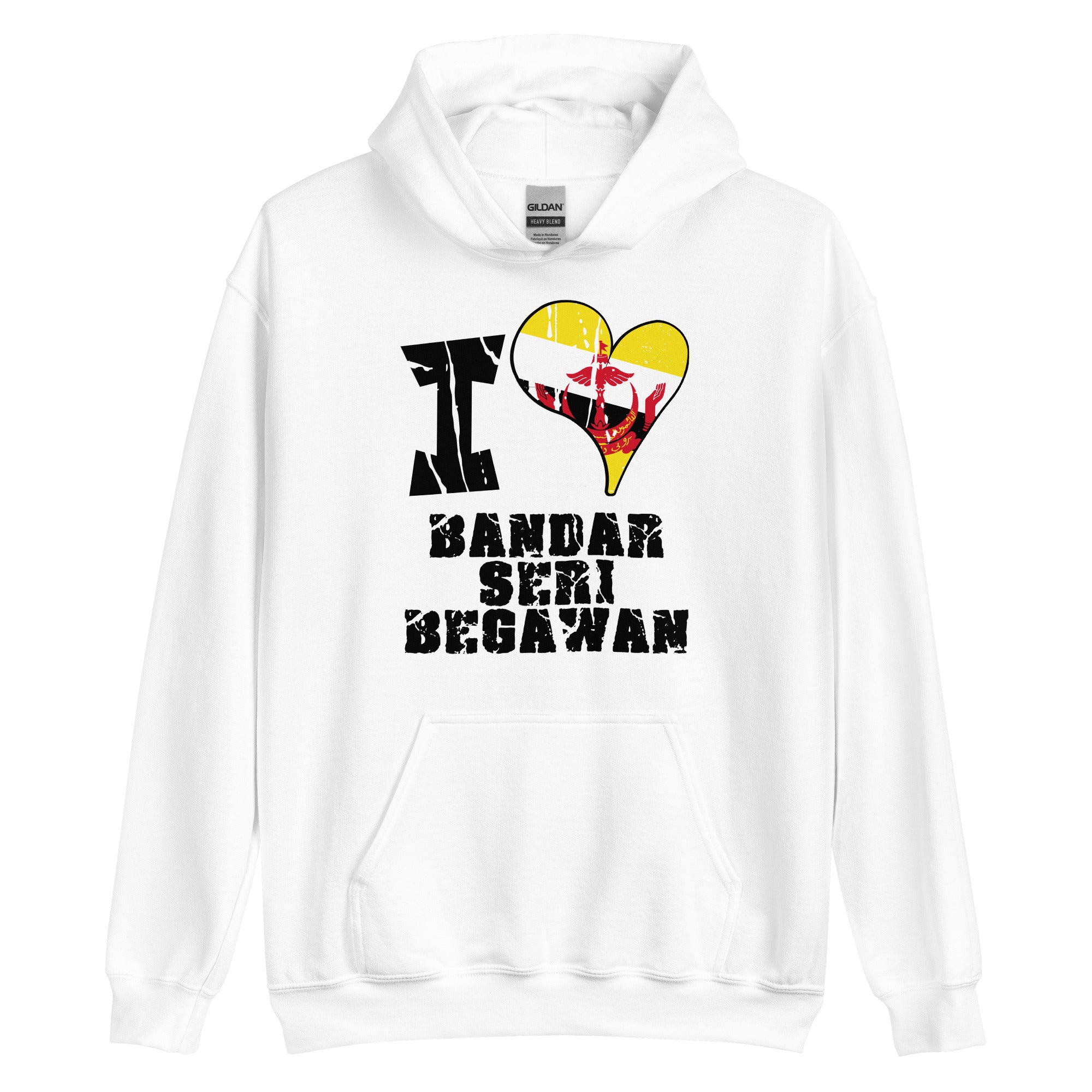 Unisex Hoodie - I Love Bandar Seri Begawan