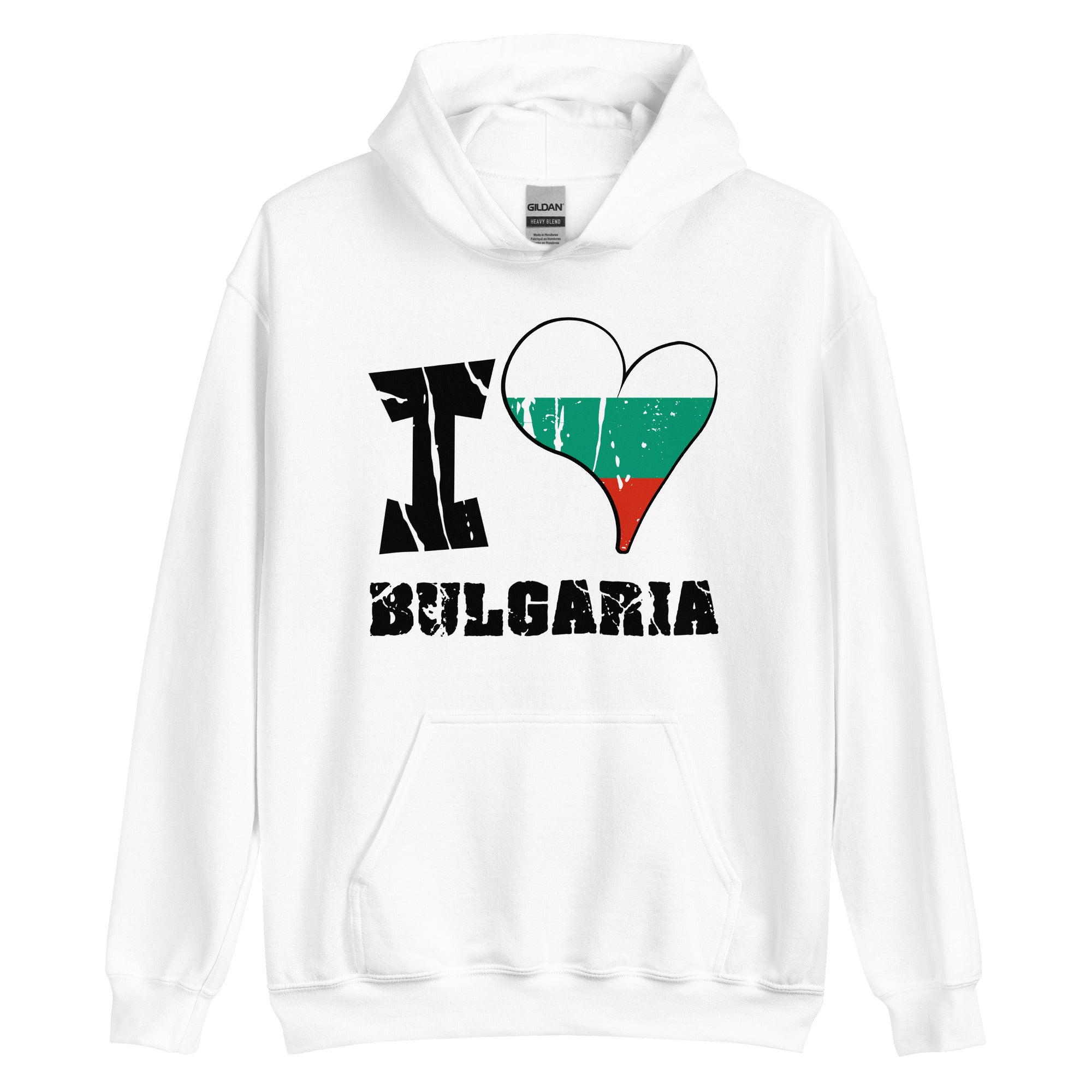 Unisex Hoodie - I Love Bulgaria