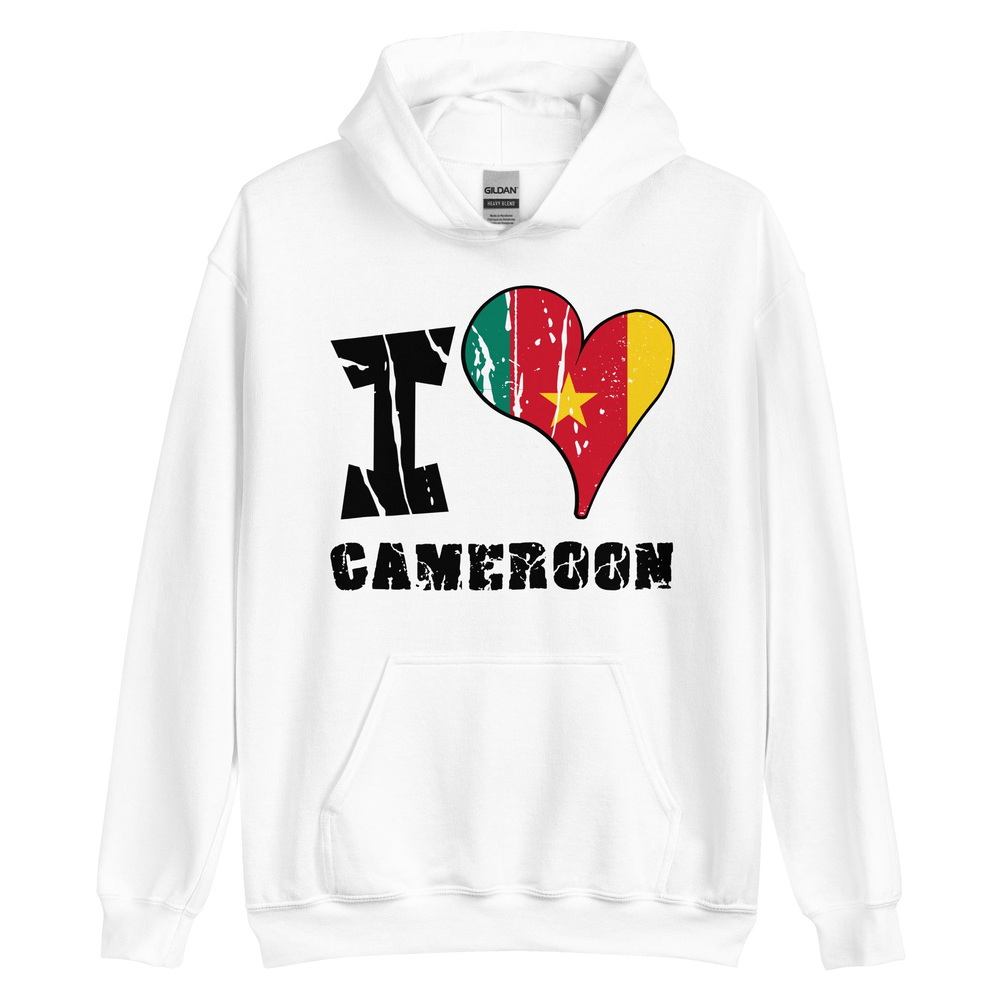 Unisex Hoodie - I Love Cameroon