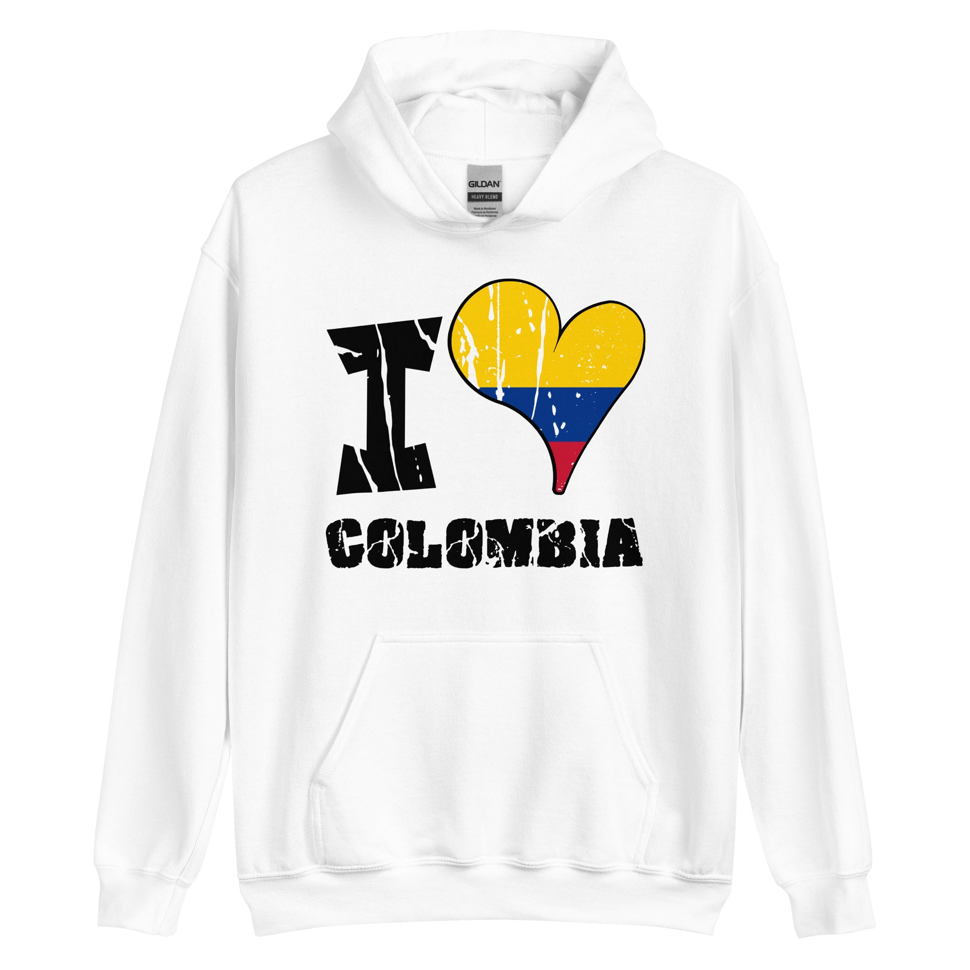 Unisex Hoodie - I Love Colombia