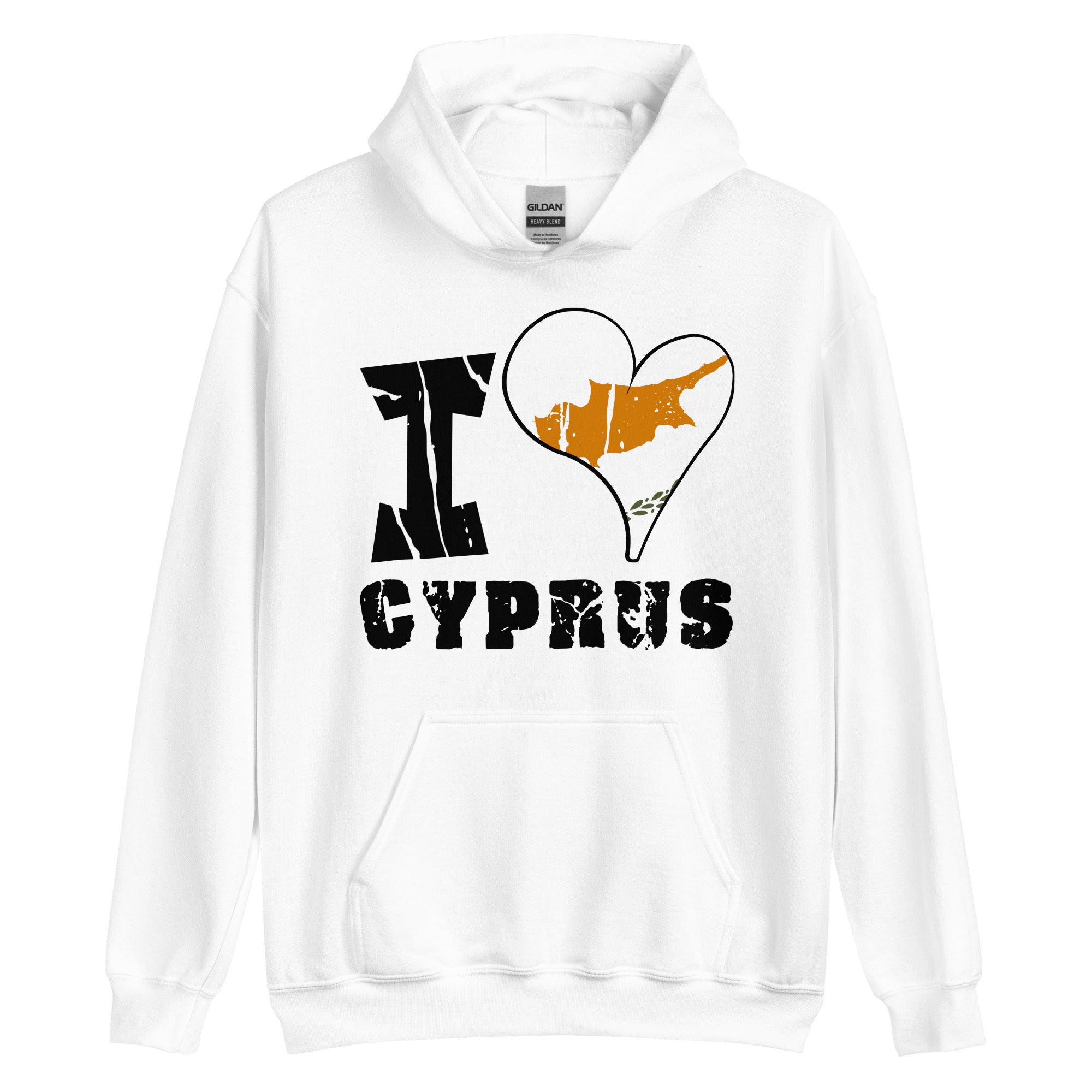 Unisex Hoodie - I Love Cyprus