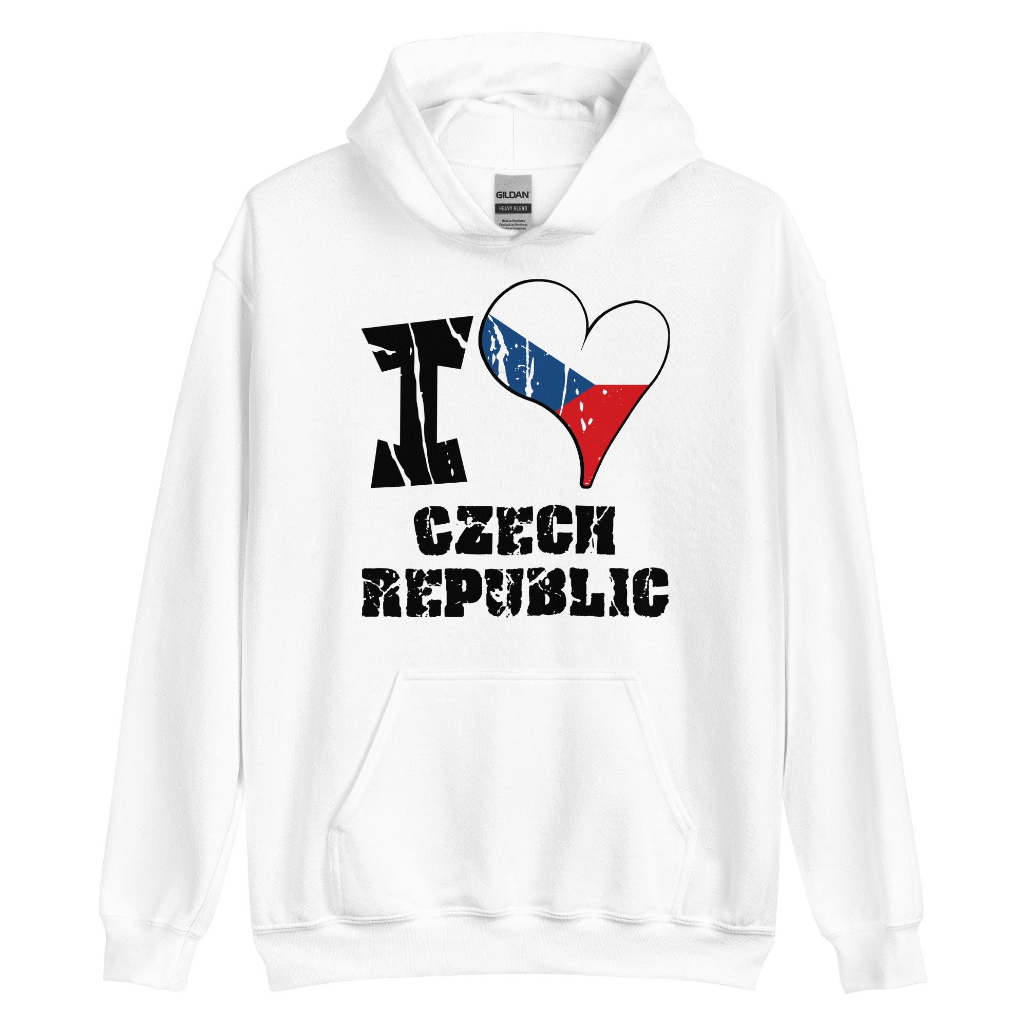 Unisex Hoodie - I Love Czech Republic