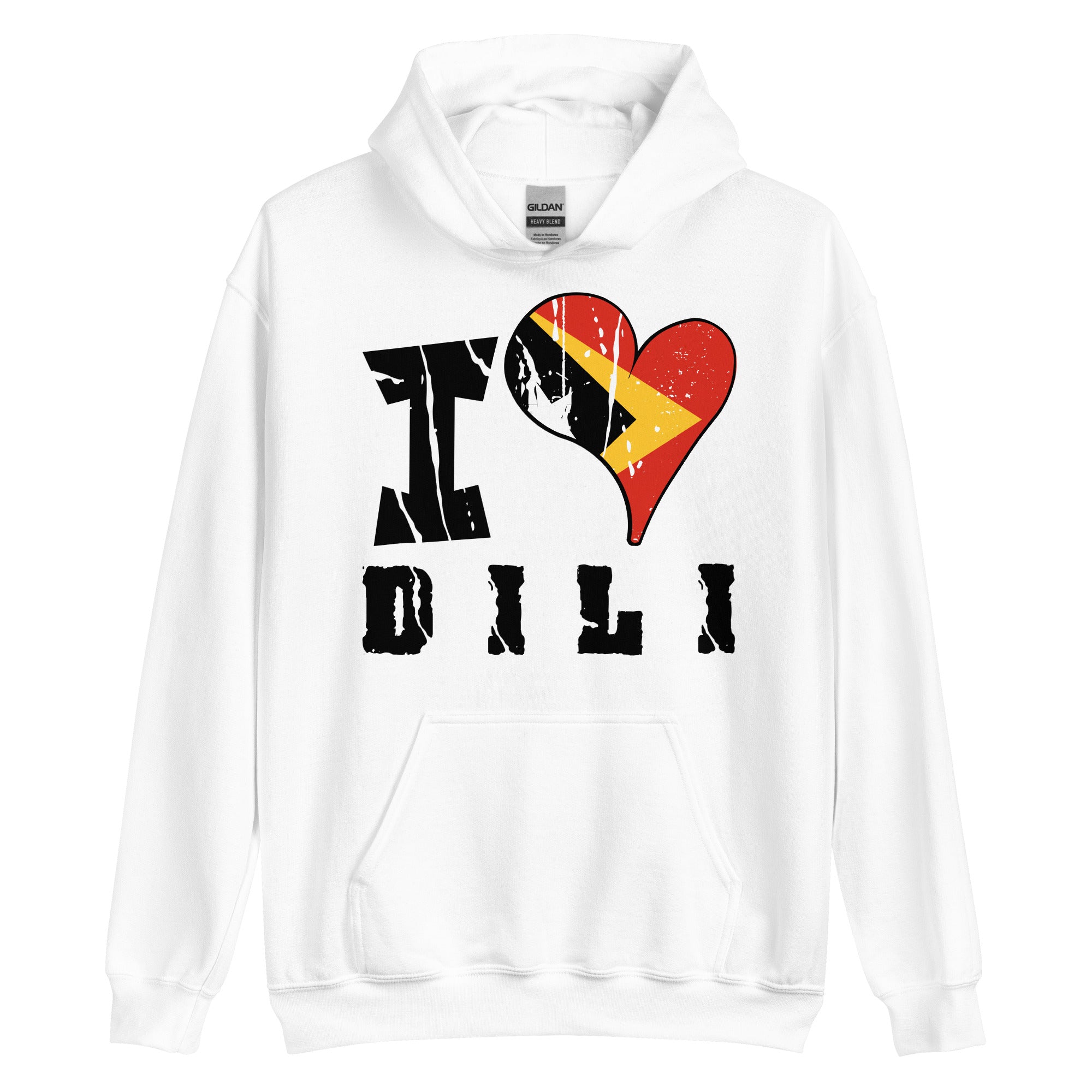 Unisex Hoodie - I Love Dili