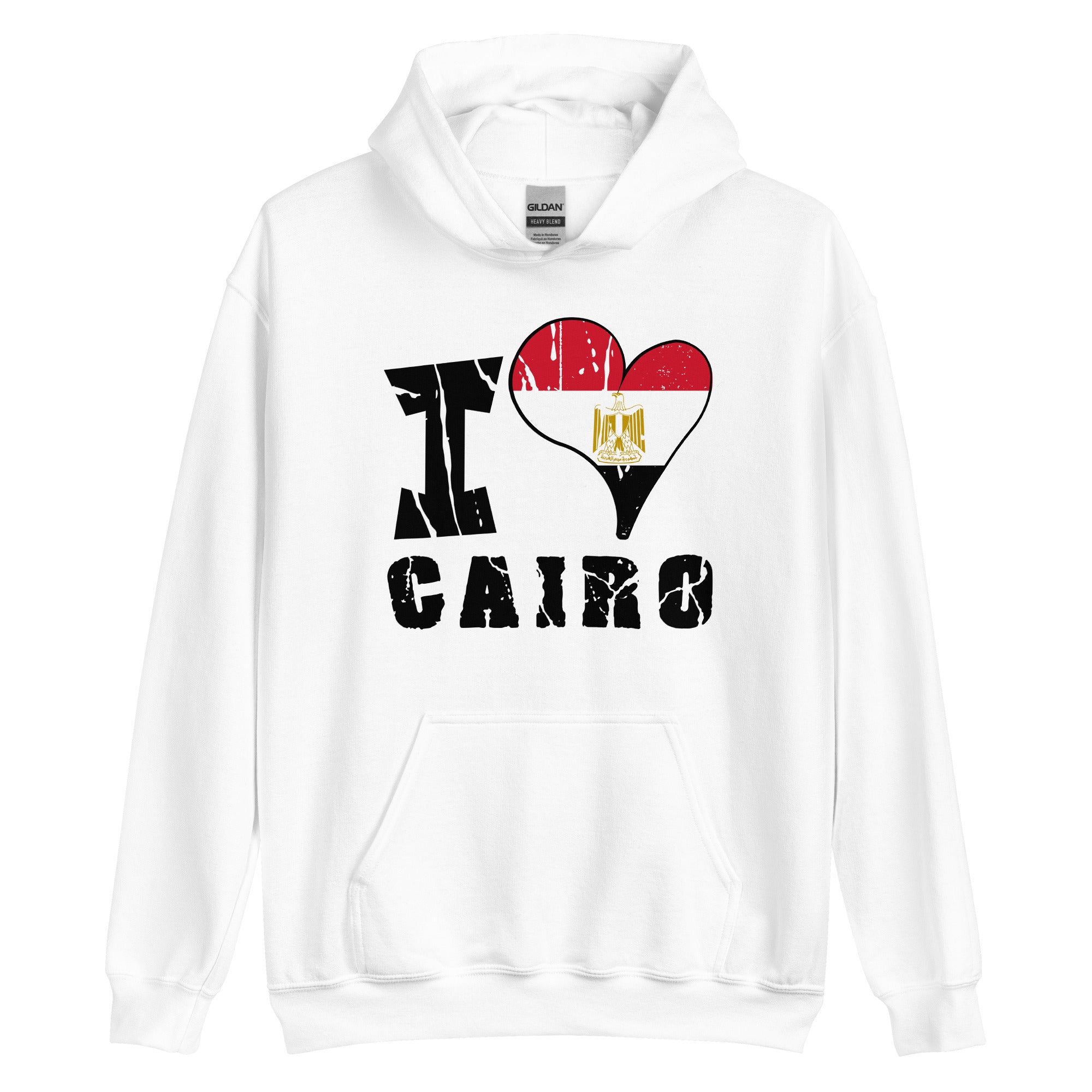 Unisex Hoodie - I Love Cairo