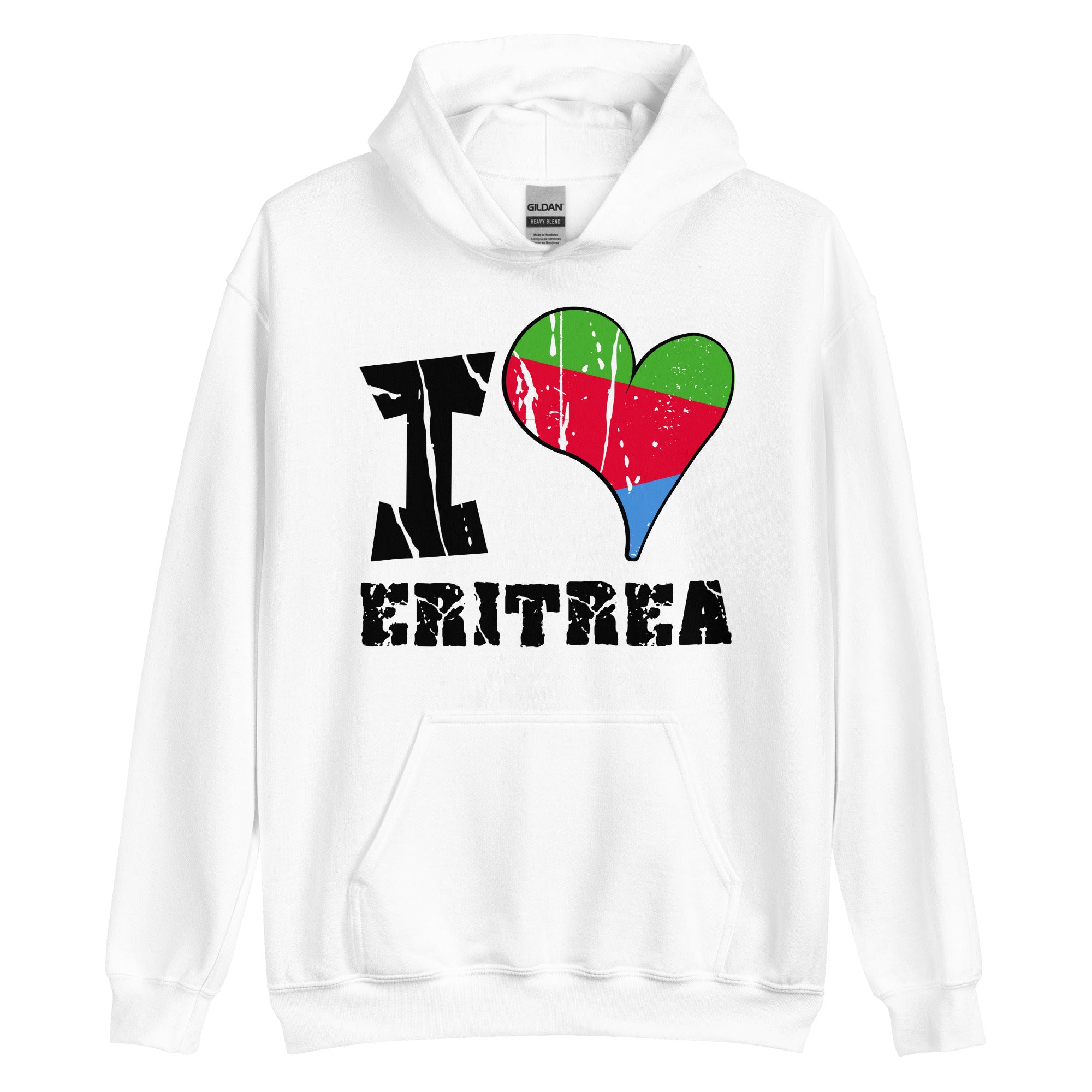 Unisex Hoodie - I Love Eritrea