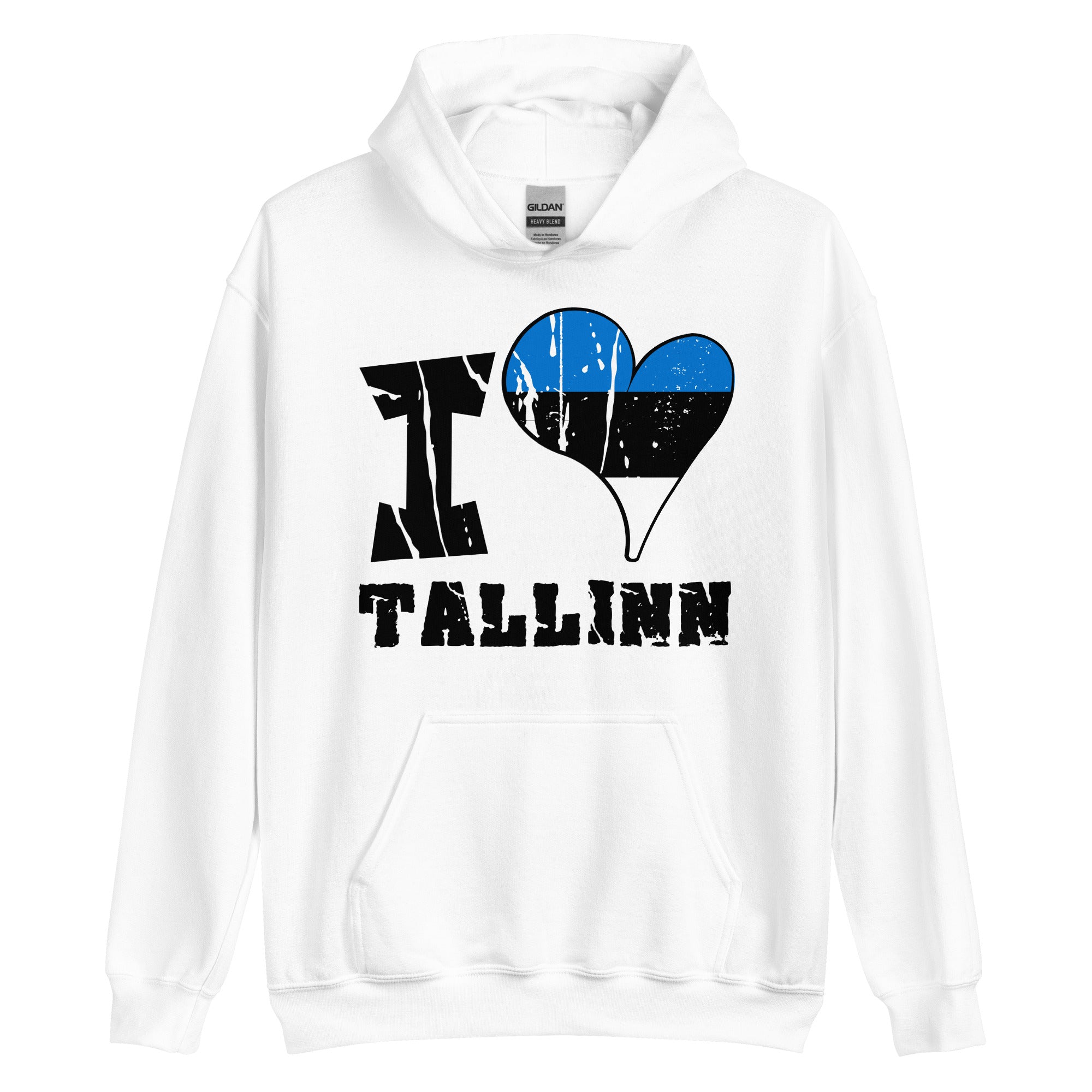 Unisex Hoodie - I Love Tallinn