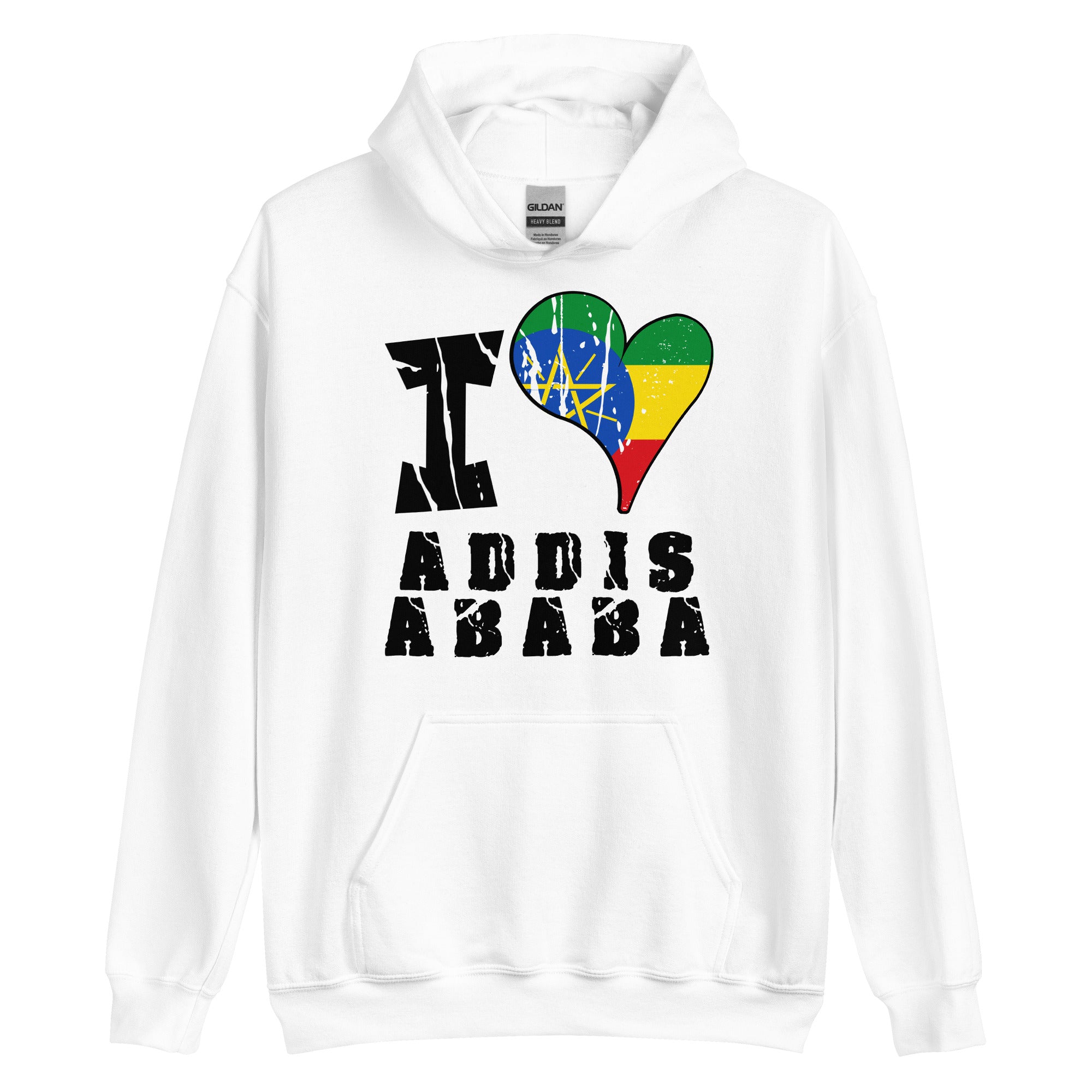 Unisex Hoodie - I Love Addis Ababa