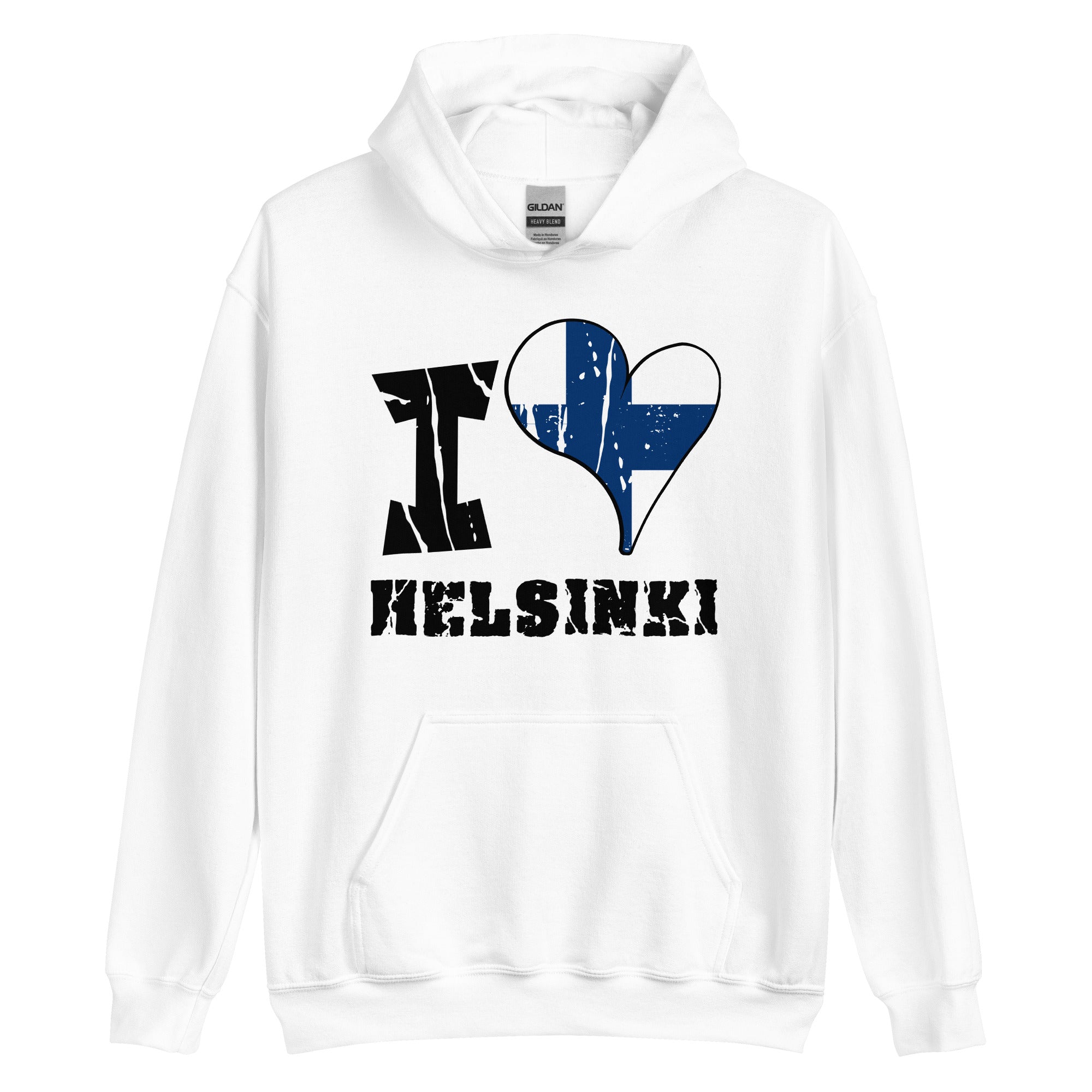 Unisex Hoodie - I Love Helsinki