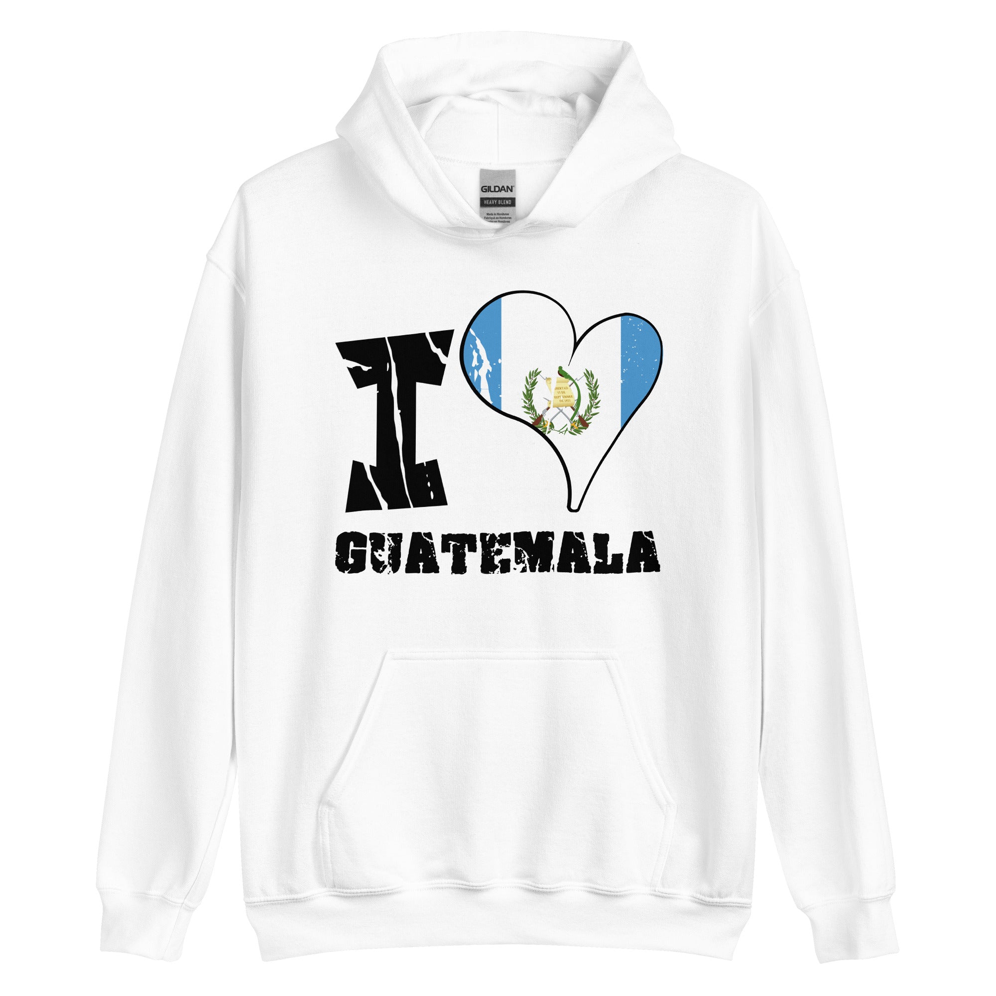 Unisex Hoodie - I Love Guatemala